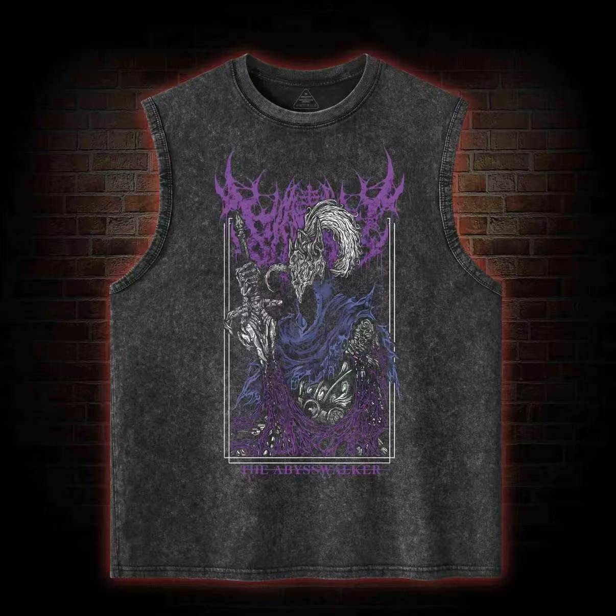 Into the Abyss Washed Tank Top