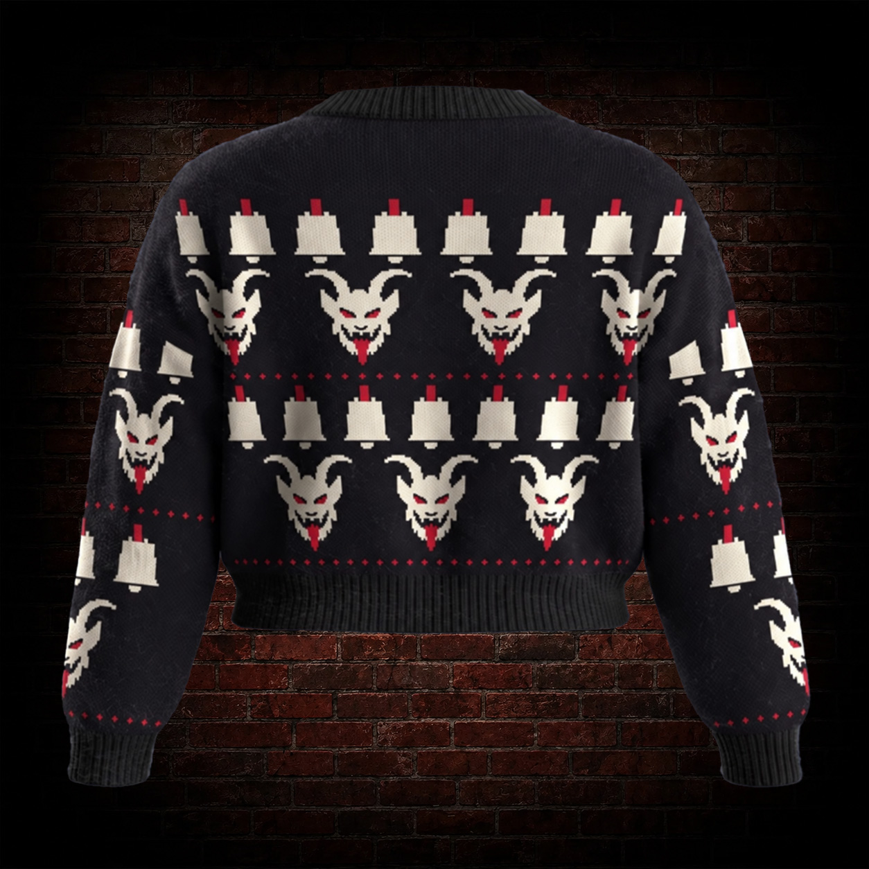 Demon Altar Cropped Sweater
