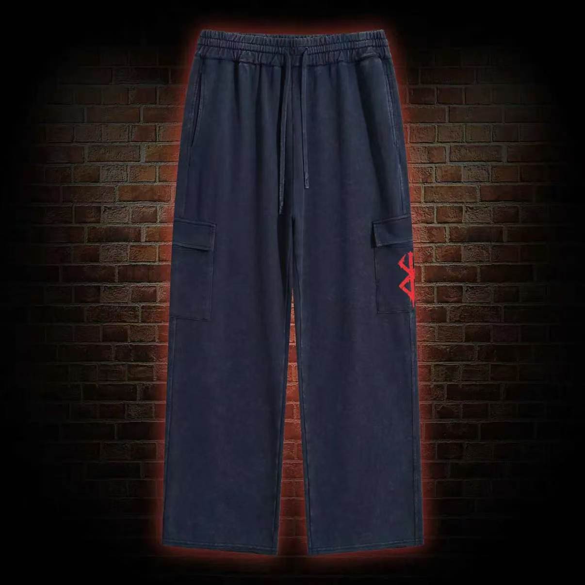 Each Man is Tortured by His Dream Washed Cargo Pants