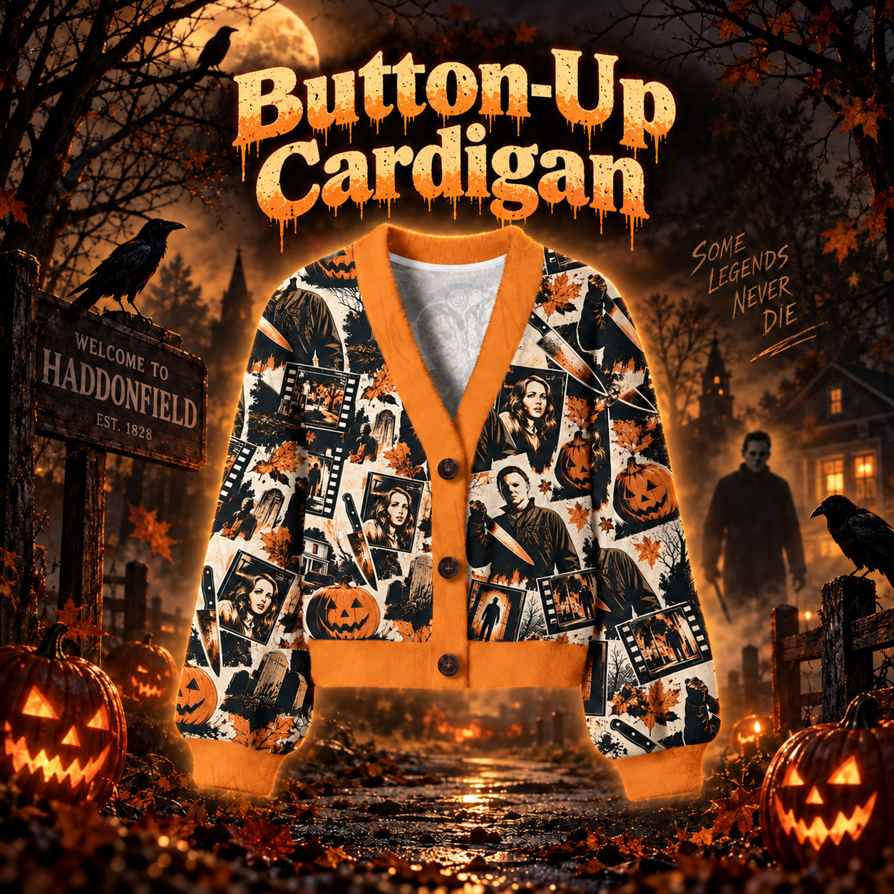 Button-Up Cardigan