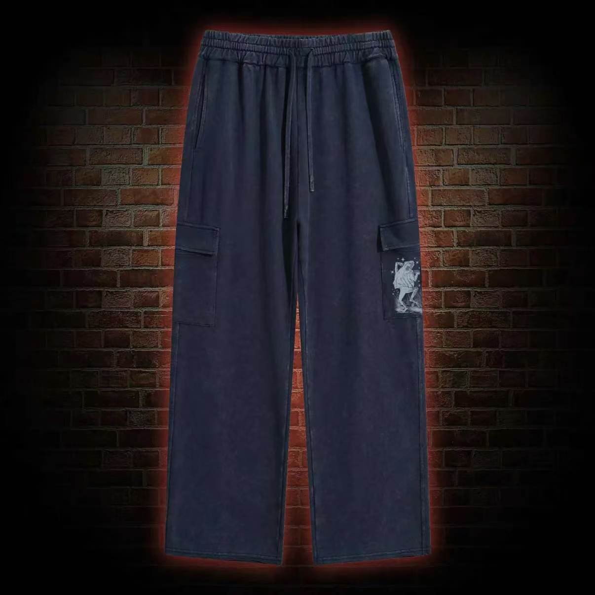Dancing Frogs Washed Cargo Pants