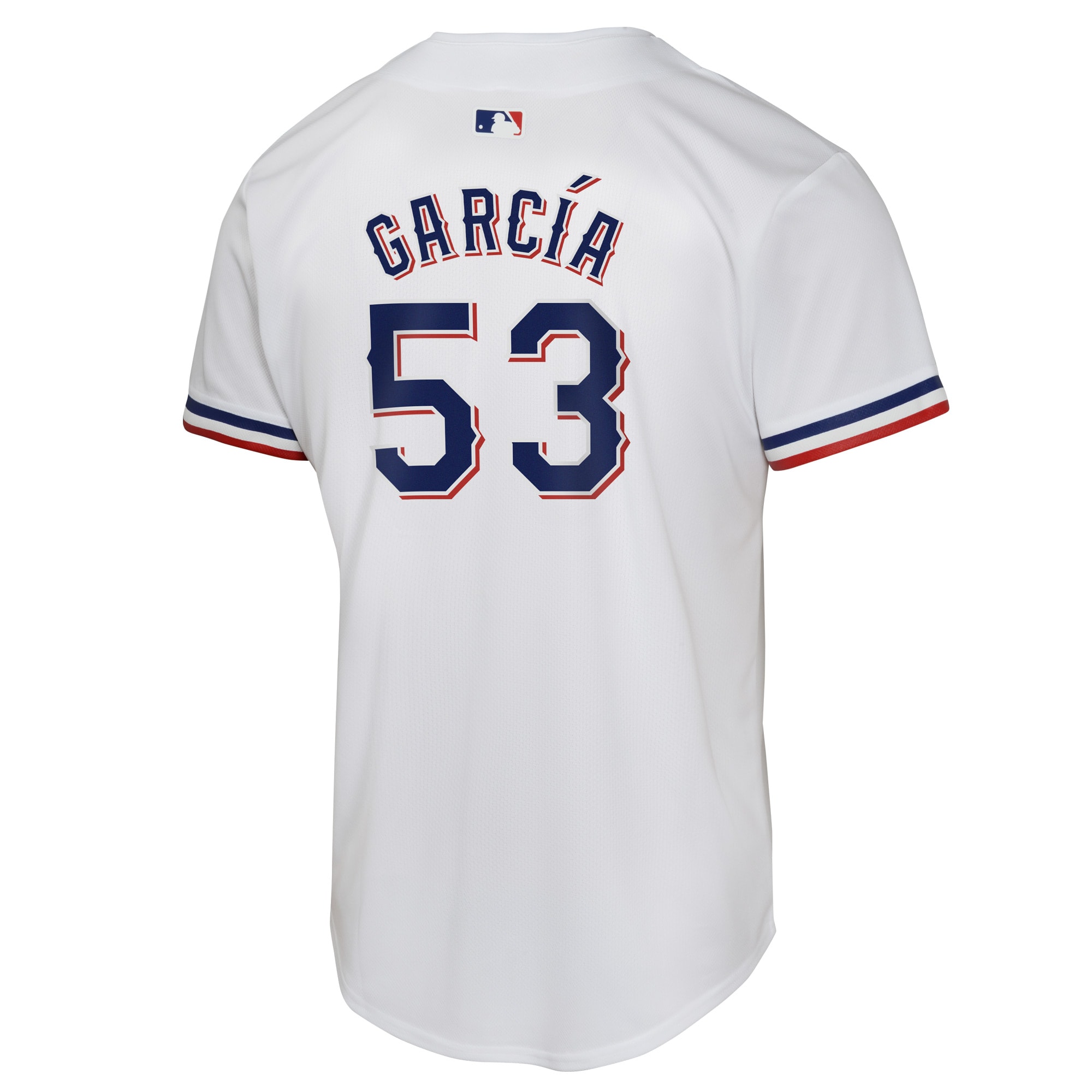 Adolis Garcia Texas Rangers  Youth Home Game Player Jersey - White