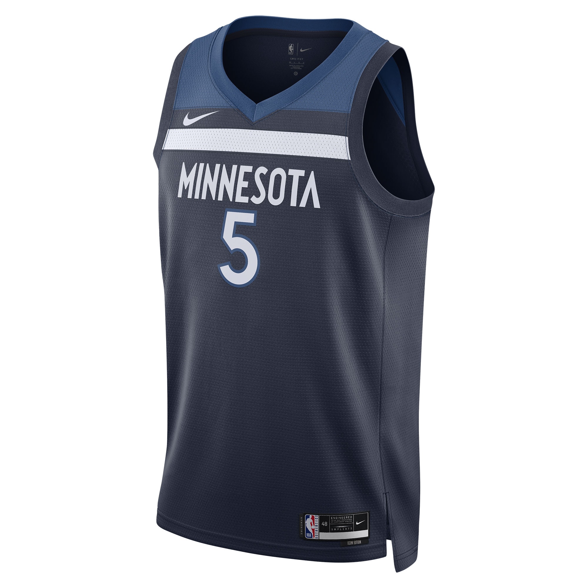 Anthony Edwards Minnesota Timberwolves Unisex Swingman Jersey - Icon Edition - Navy