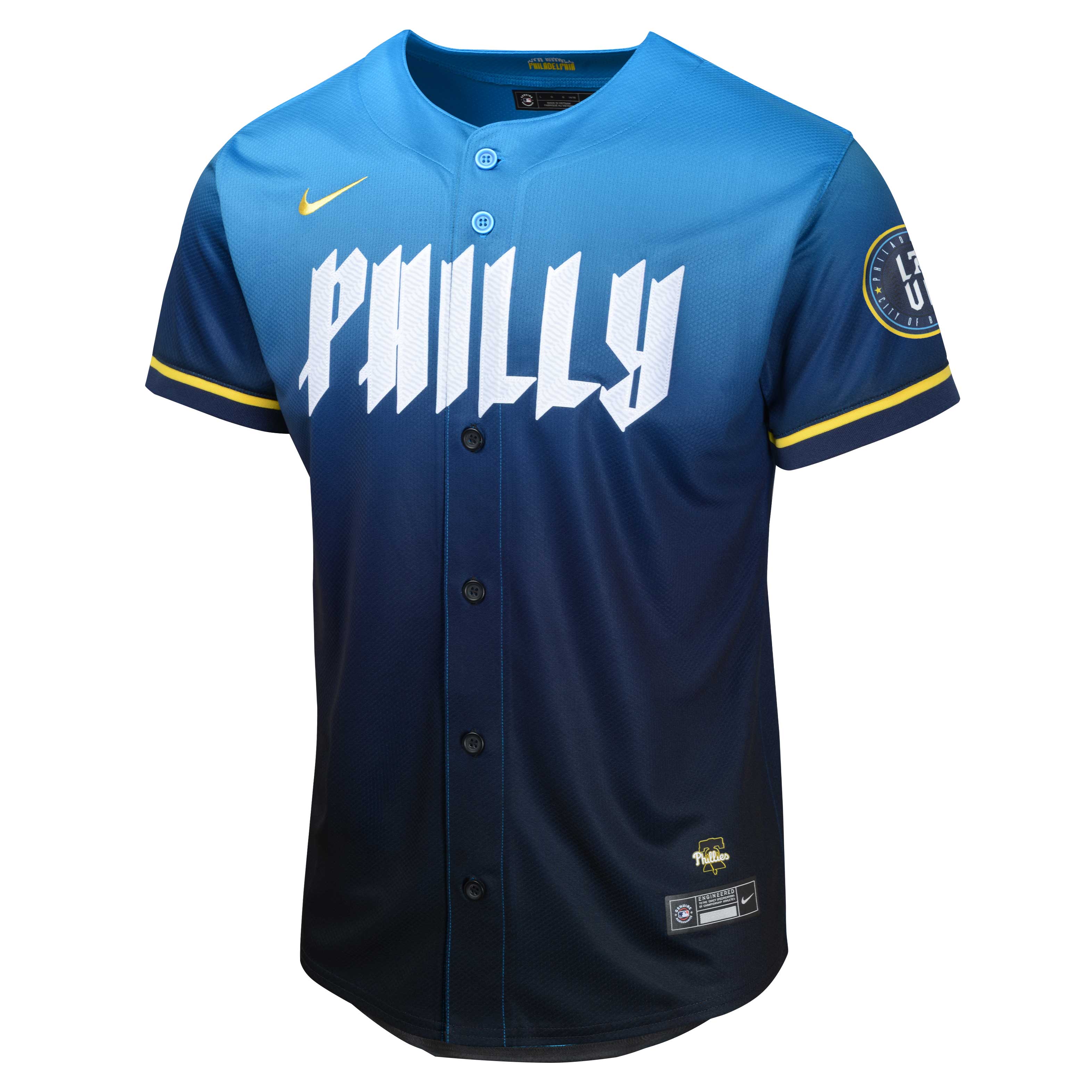 Zack Wheeler Philadelphia Phillies Youth 2024 City Connect Limited Player Jersey - Blue