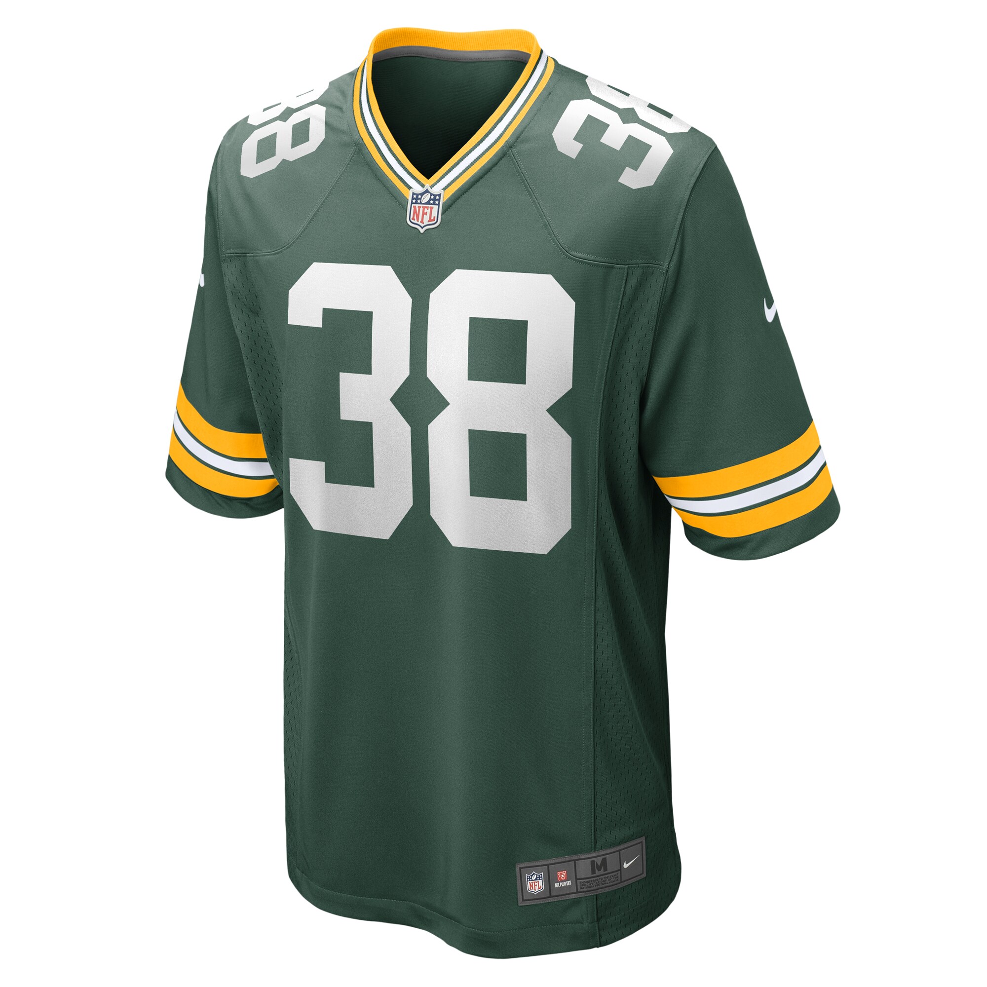 Zayne Anderson Green Bay Packers  Team Game Jersey -  Green