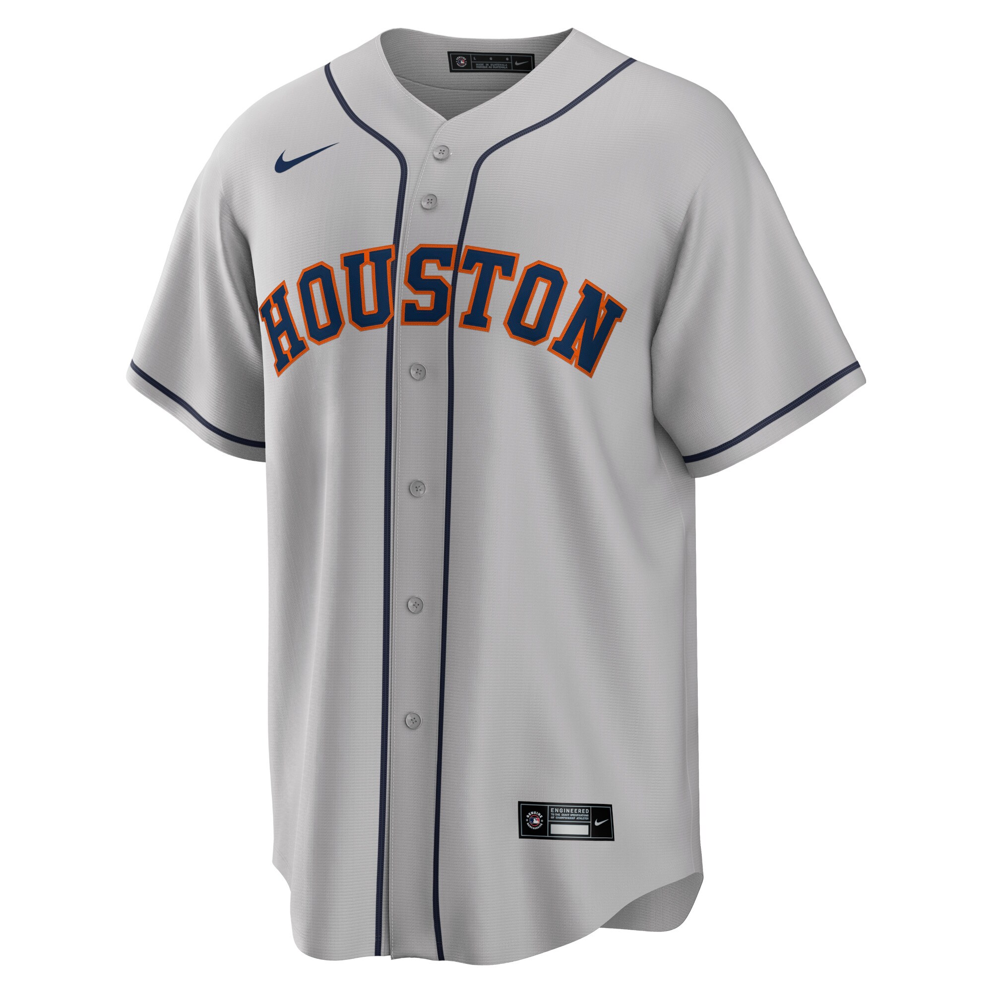 Yordan \u00c3\u0081lvarez Houston Astros Road Replica Player Jersey - Gray
