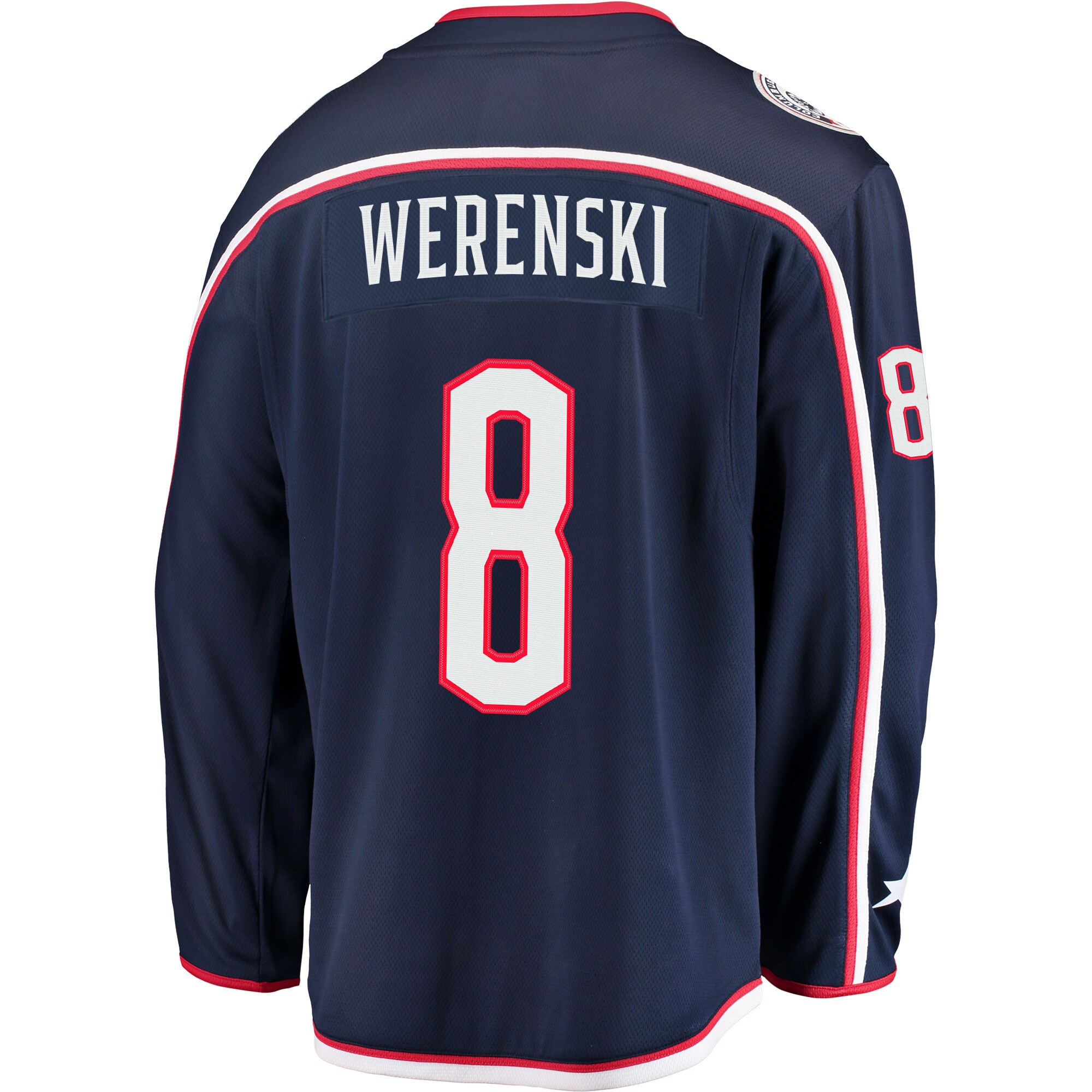 Zach Werenski Columbus Blue Jackets Fanatics Breakaway Jersey - Navy