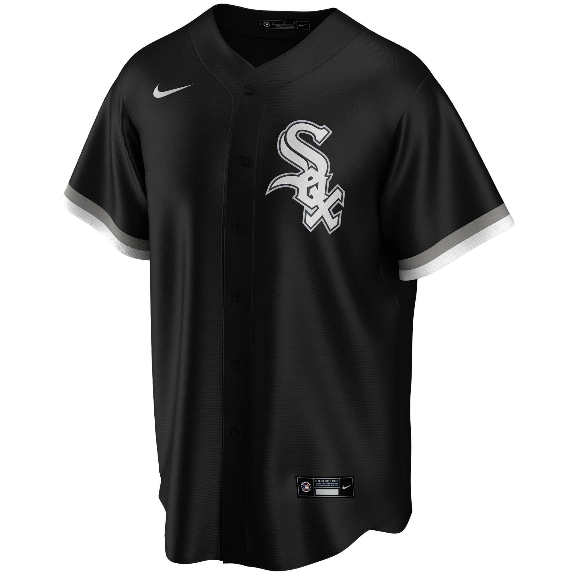 Yoan Moncada Chicago White Sox Youth Alternate Replica Player Jersey - Black