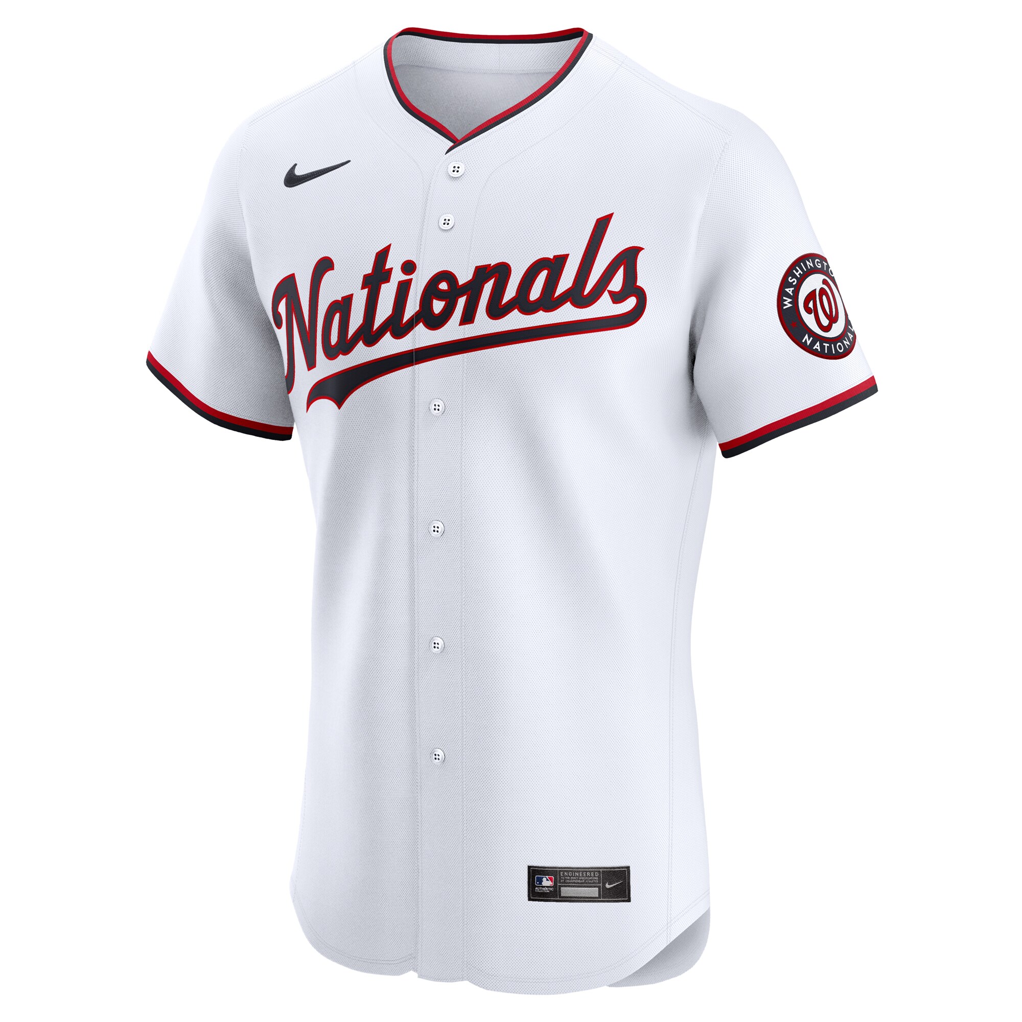 Washington Nationals Home Elite Pick-A-Player Retired Roster Jersey - White