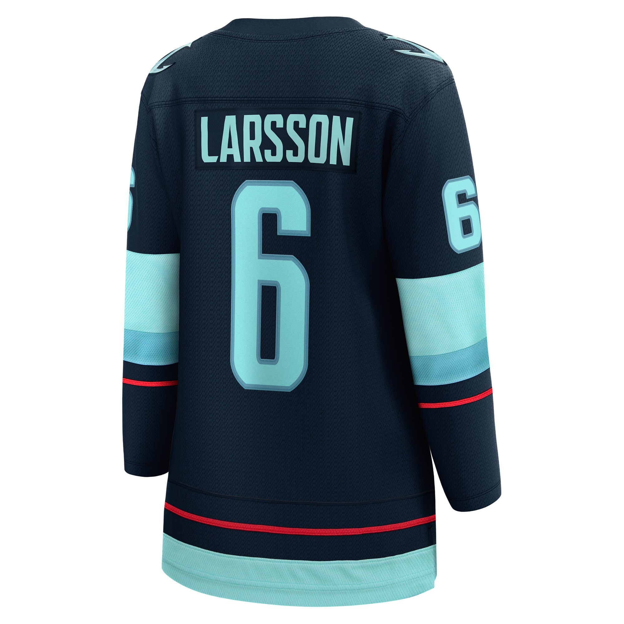 Adam Larsson Seattle Kraken Fanatics Women's Home Breakaway Player Jersey - Deep Sea Blue