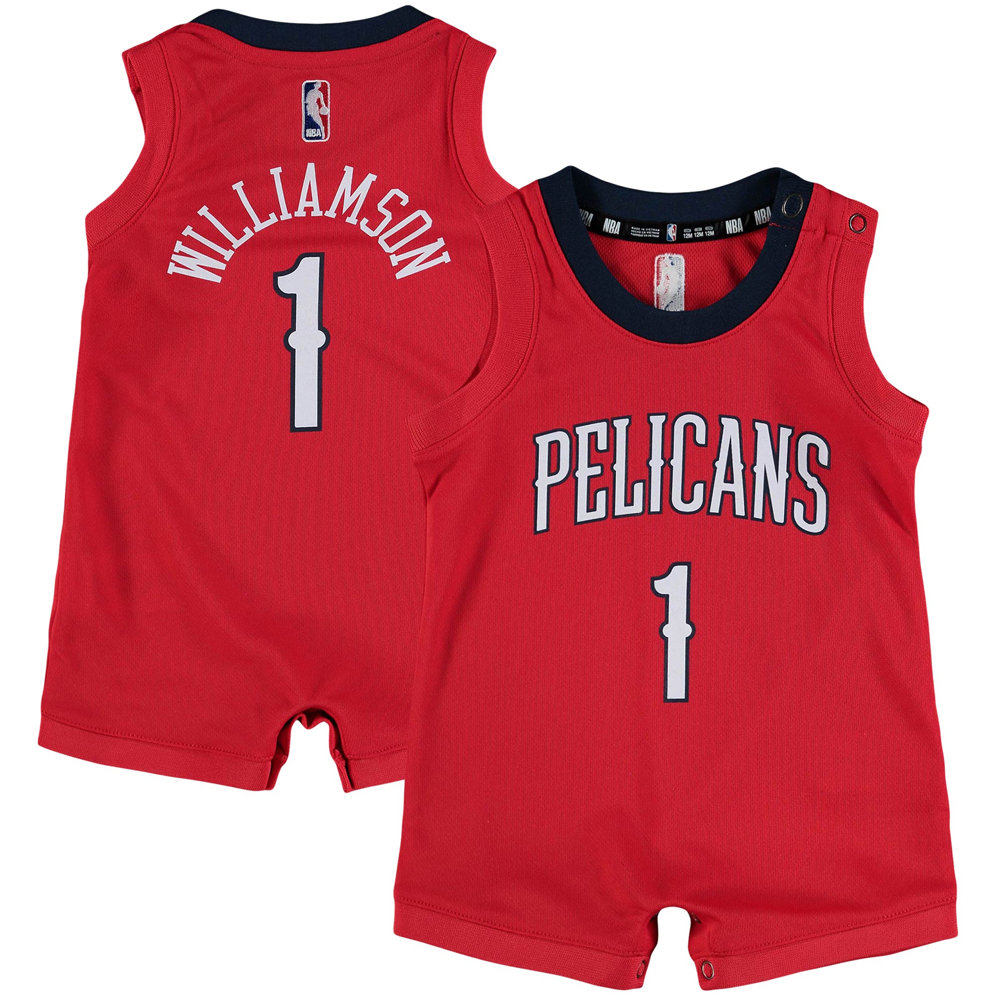 Zion Williamson New Orleans Pelicans  Infant Replica Jersey - Red