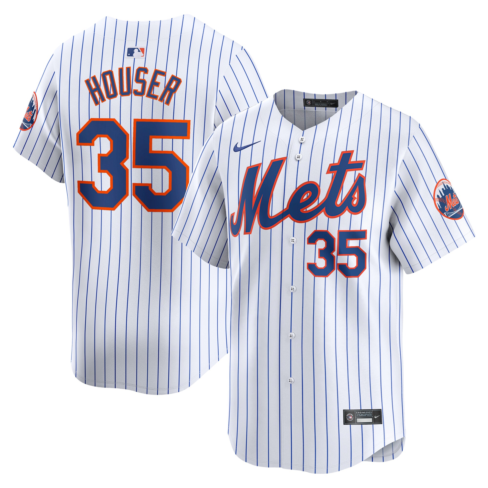 Adrian Houser New York Mets  Home Limited Player Jersey White