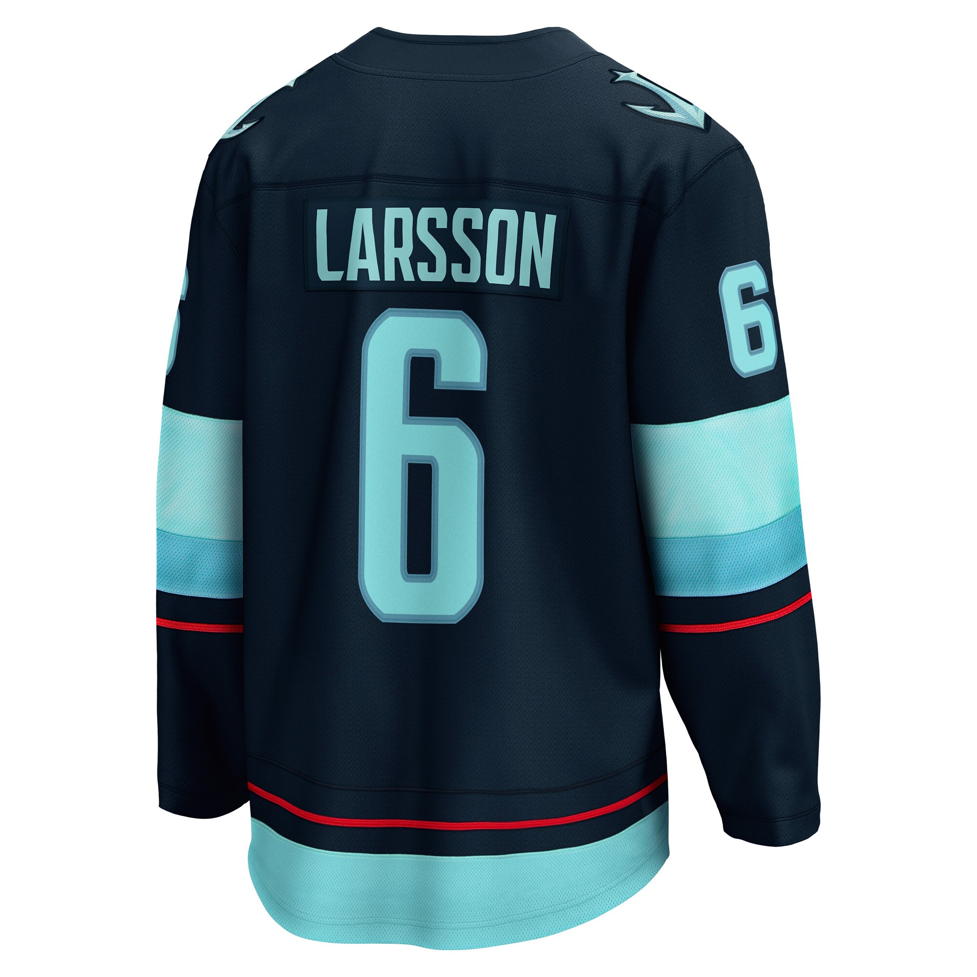 Adam Larsson Seattle Kraken Fanatics Home Breakaway Player Jersey - Deep Sea Blue