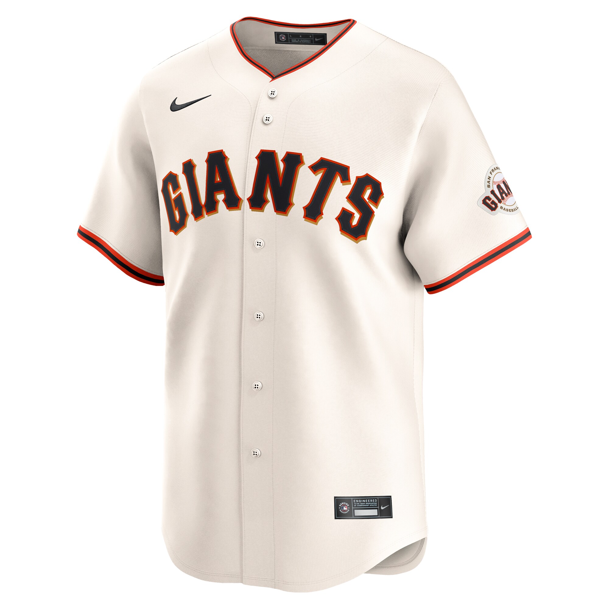 Alyssa Nakken San Francisco Giants  Home Limited Player Jersey Cream