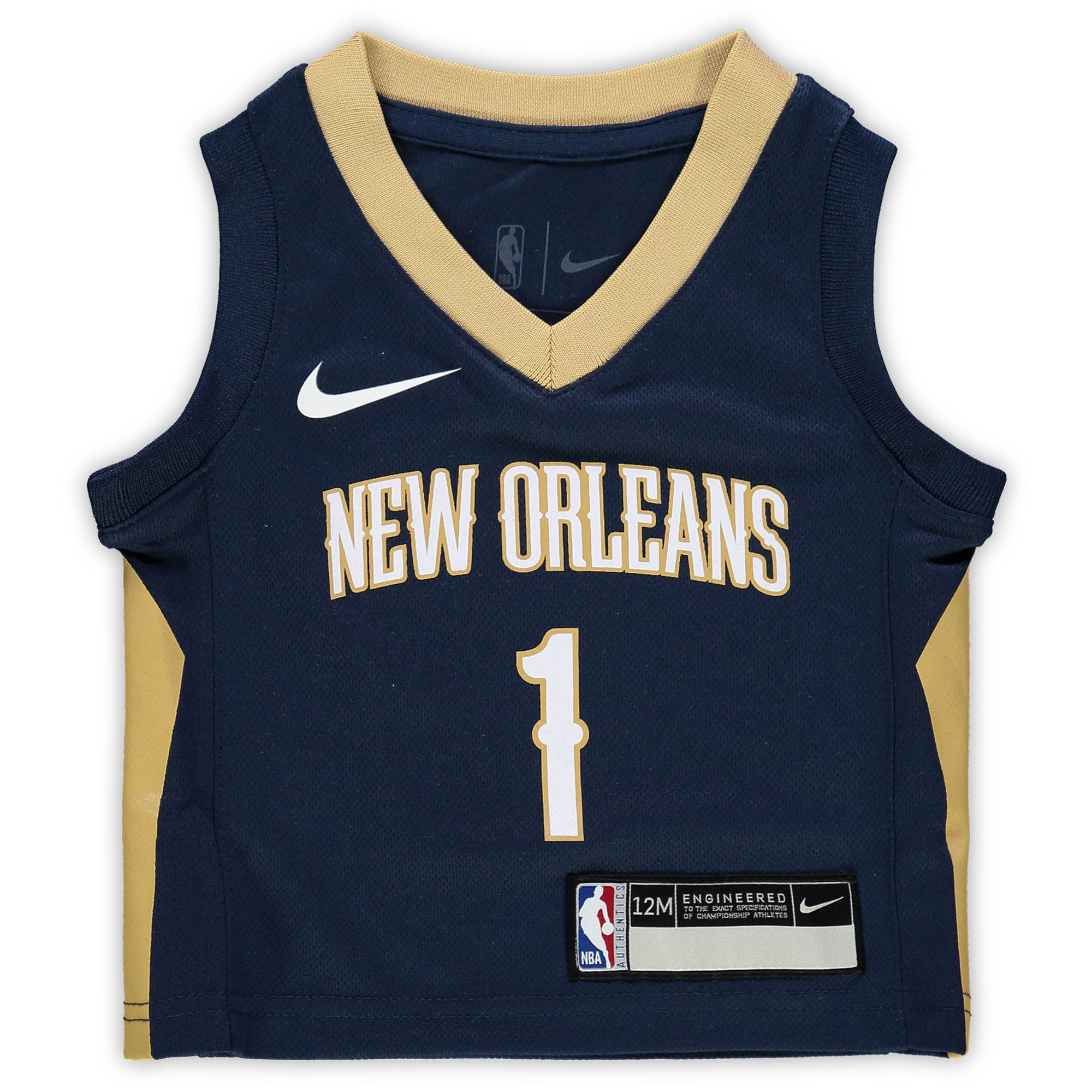 Zion Williamson New Orleans Pelicans Infant Replica Jersey - Icon Edition - Navy