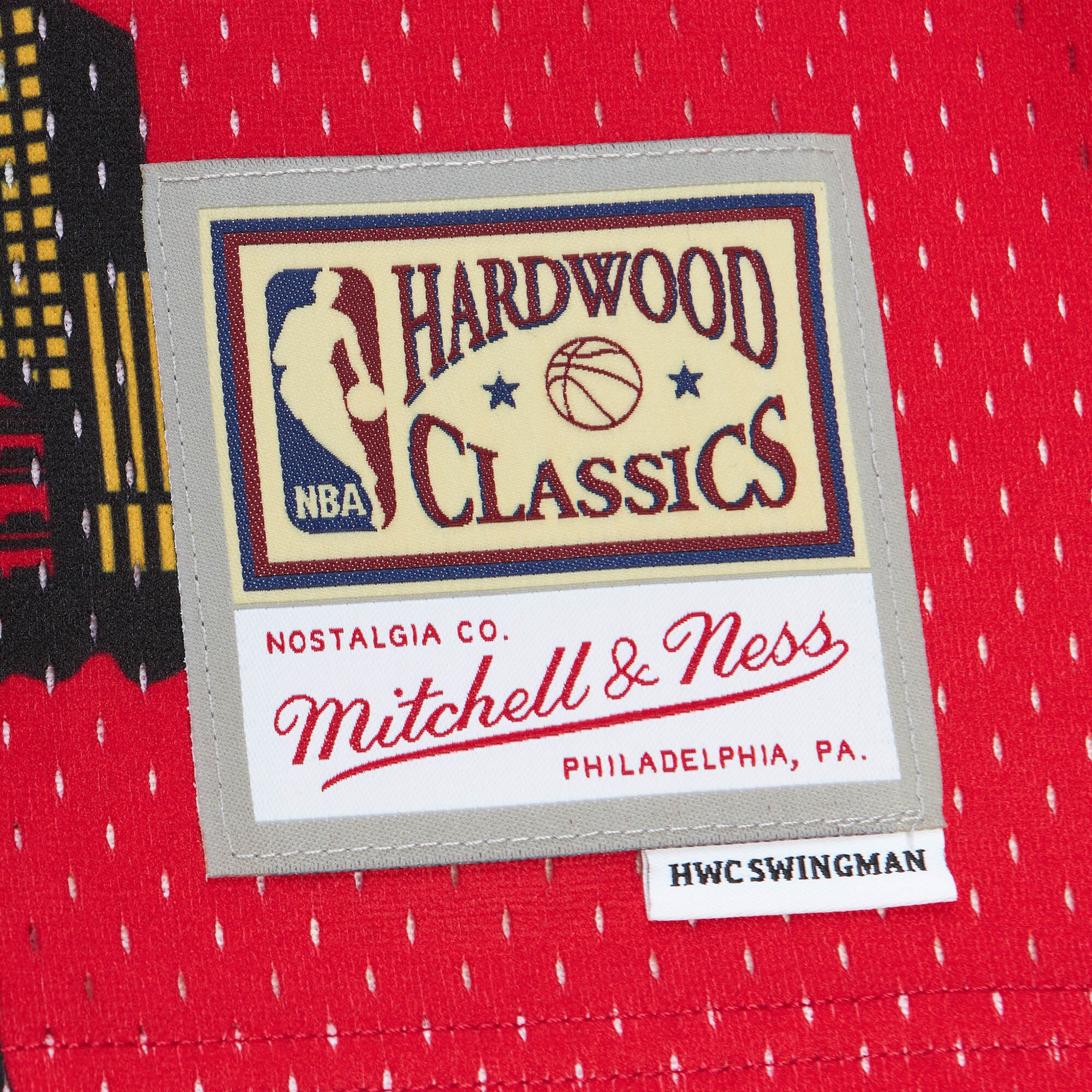 Atlanta Hawks Mitchell & Ness x Tats Cru Hardwood Classics Fashion Jersey - Black