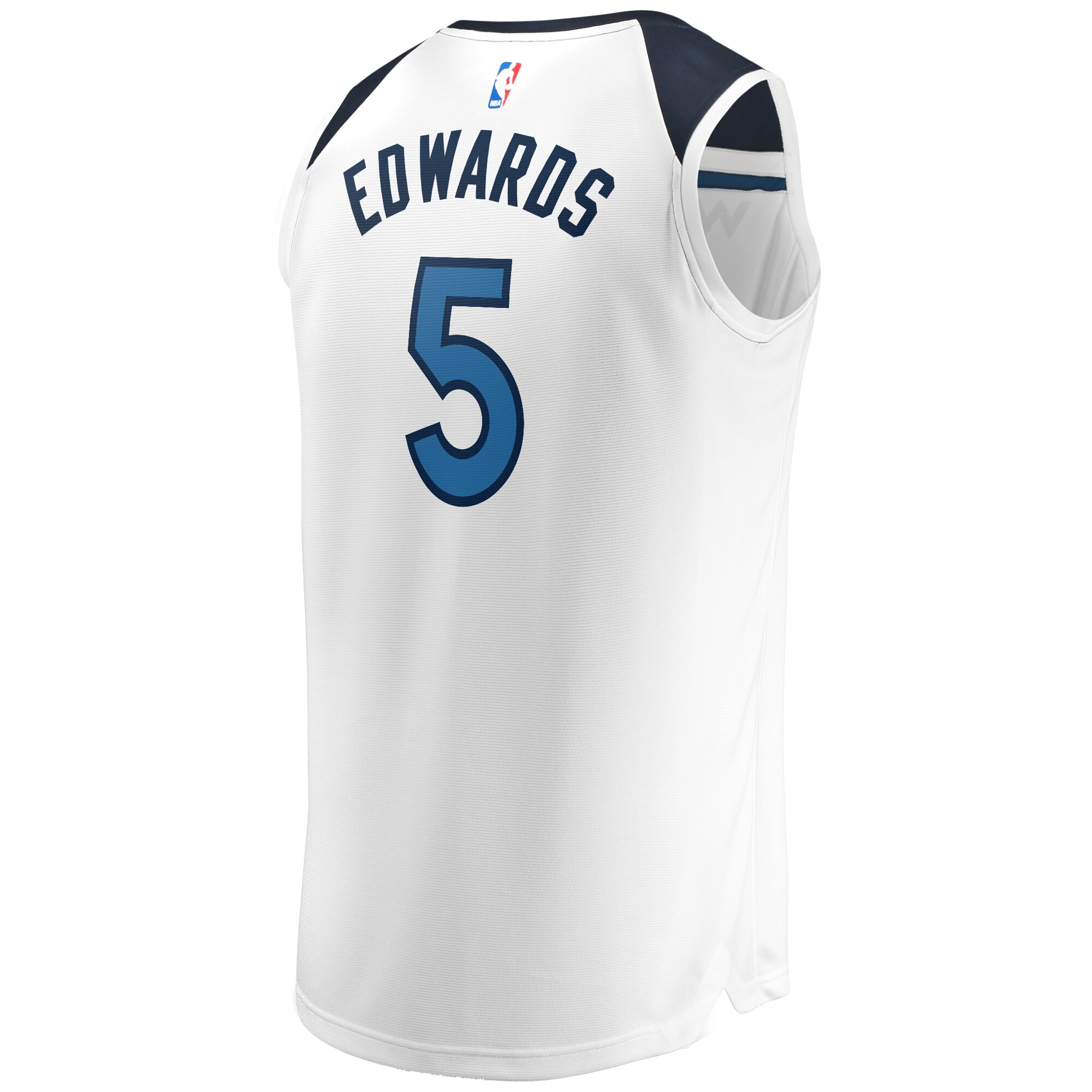 Anthony Edwards Minnesota Timberwolves Fanatics Fast Break Replica Player Jersey - Association Edition - White