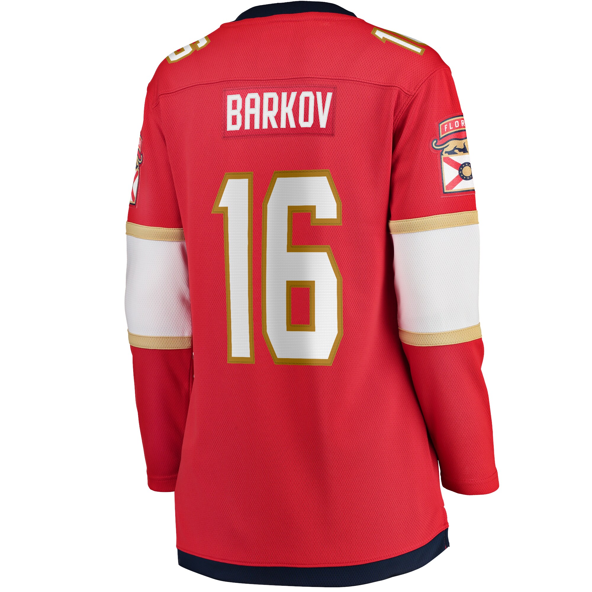 Aleksander Barkov Florida Panthers Fanatics Women's Captain Patch Home Breakaway Player Jersey - Red