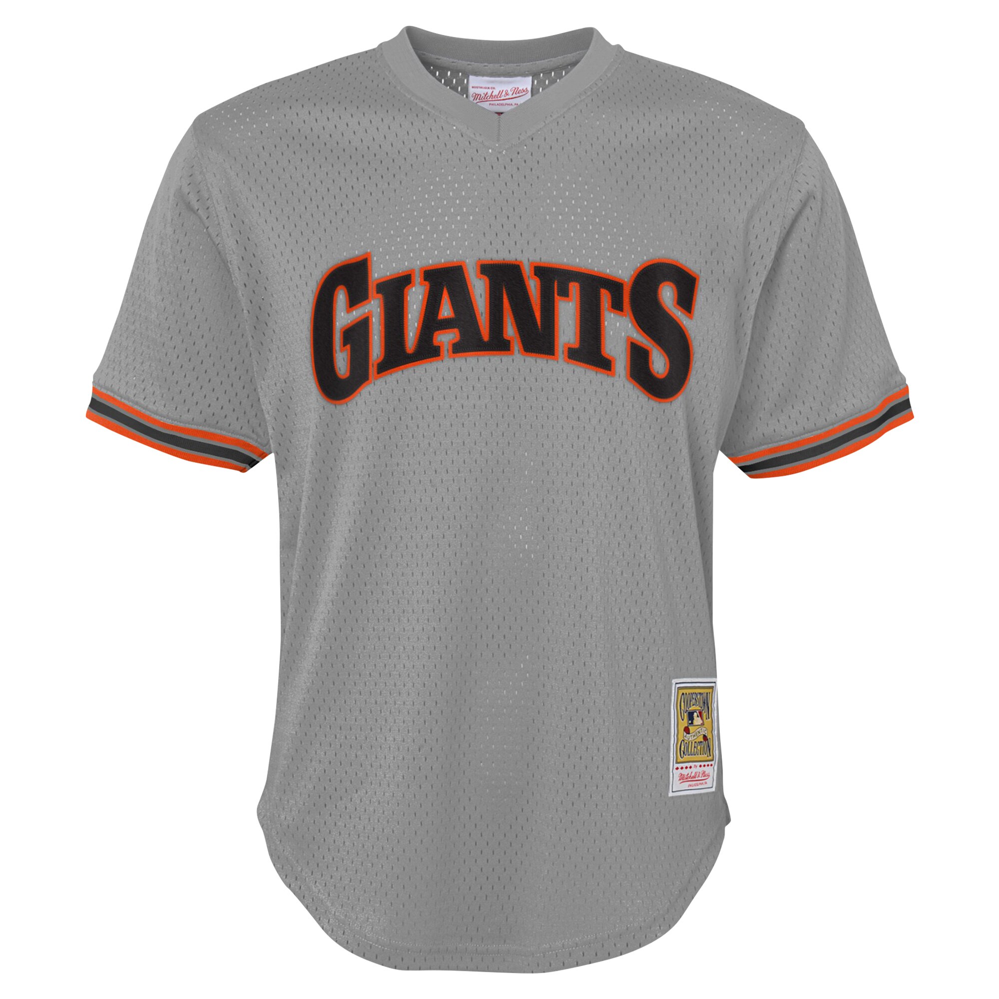 Will Clark San Francisco Giants Mitchell & Ness Youth Cooperstown CollectionMesh Batting Practice Jersey - Gray