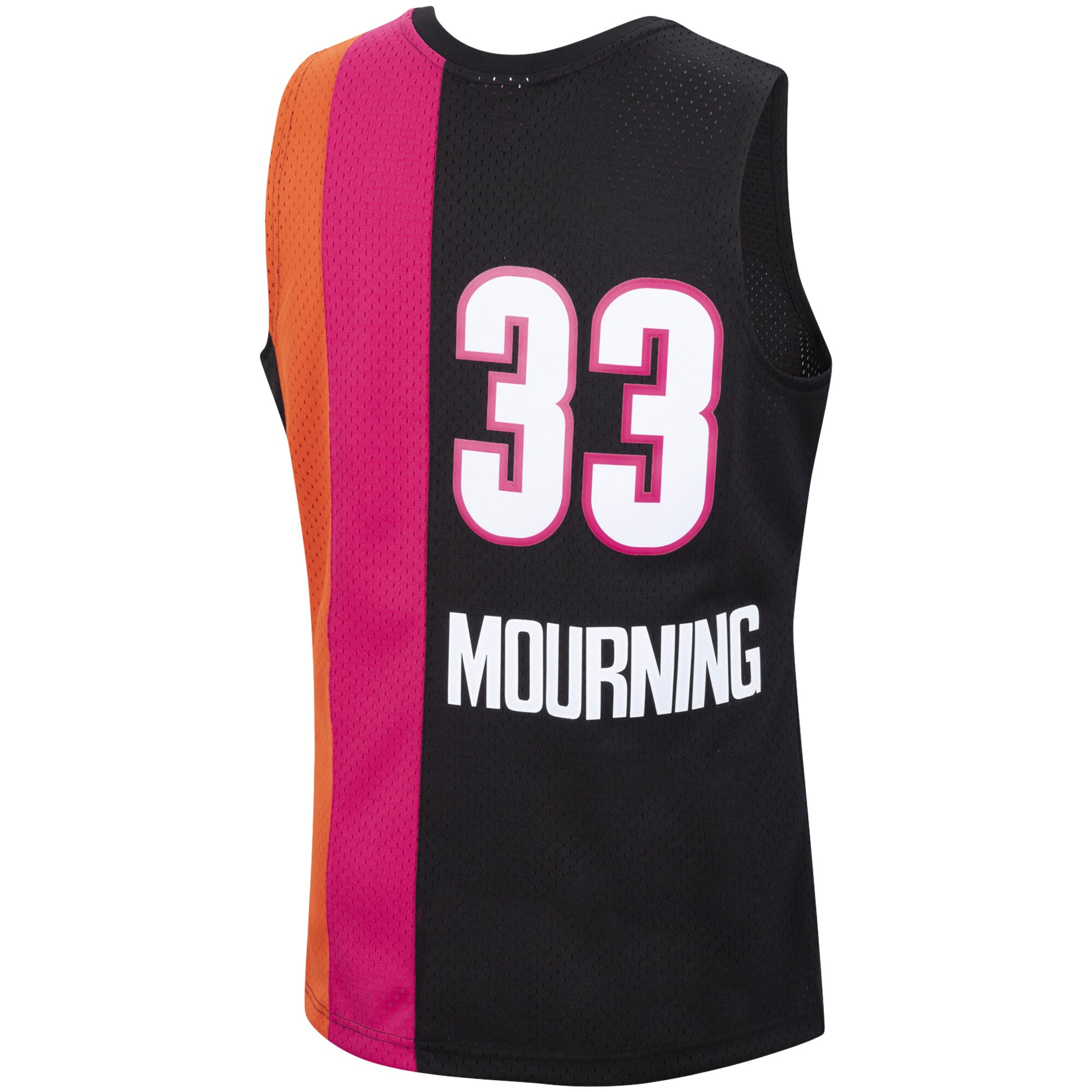 Alonzo Mourning Miami Heat Mitchell & Ness 2005\/2006 Hardwood Classics Swingman Jersey - Black
