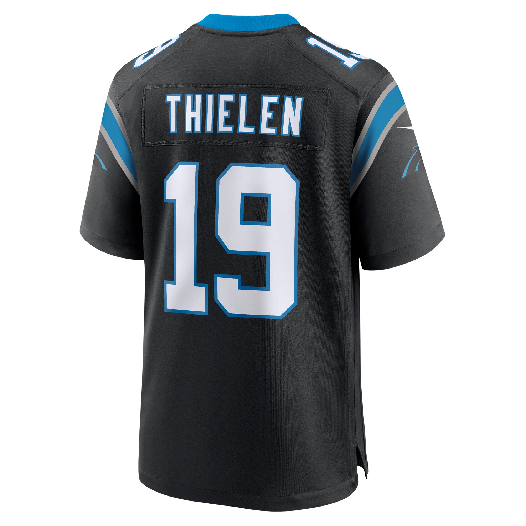 Adam Thielen Carolina Panthers  Game Player Jersey - Black