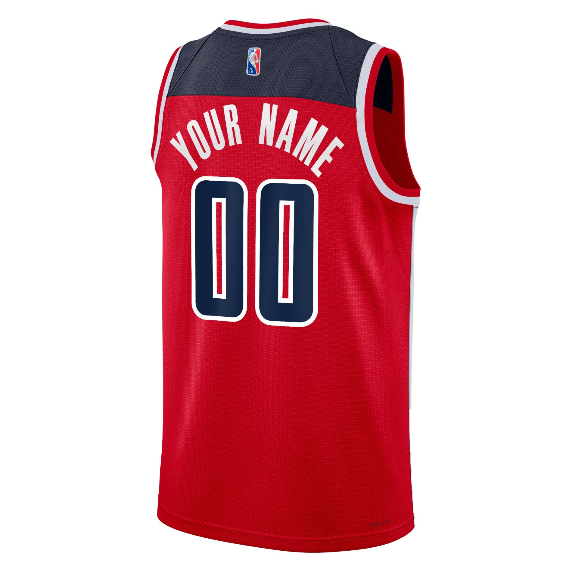Washington Wizards  2021\/22 Diamond Swingman Custom Jersey - Icon Edition - Red