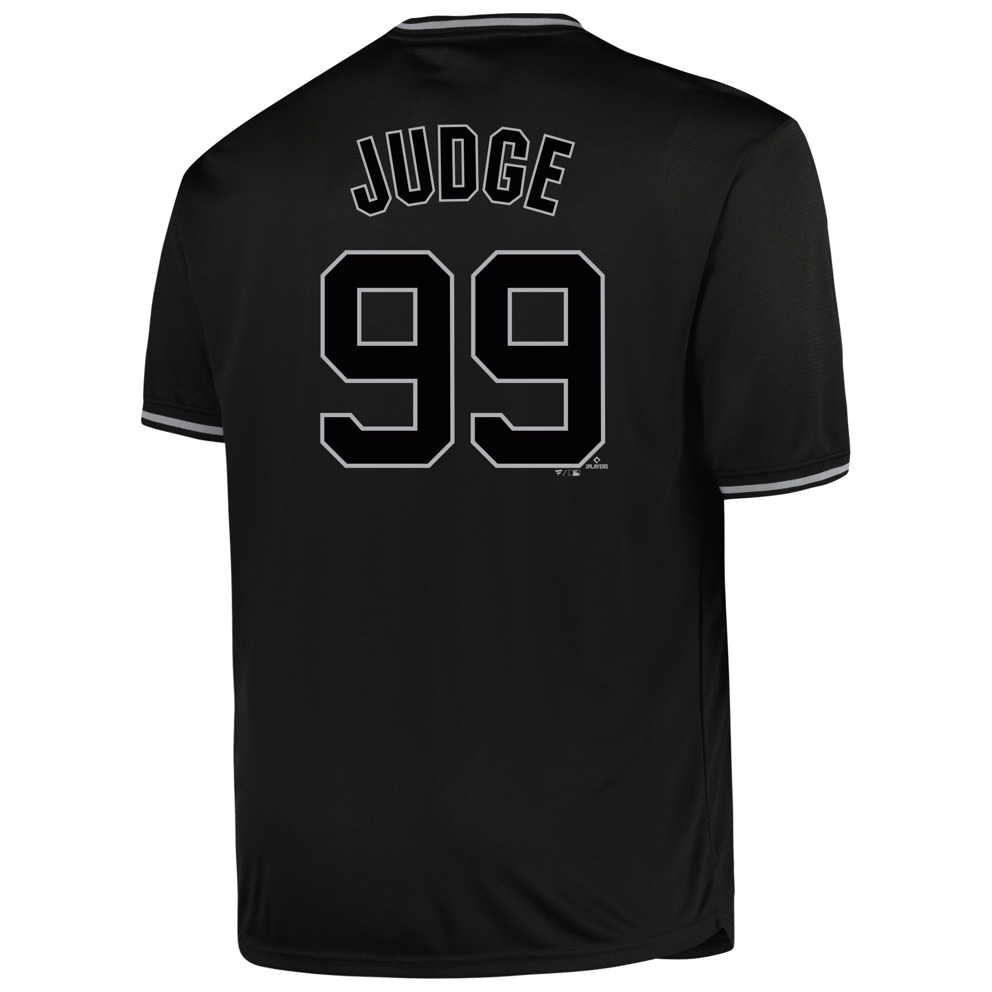 Aaron Judge New York Yankees Profile Big & Tall Pop Fashion Player Jersey - Black