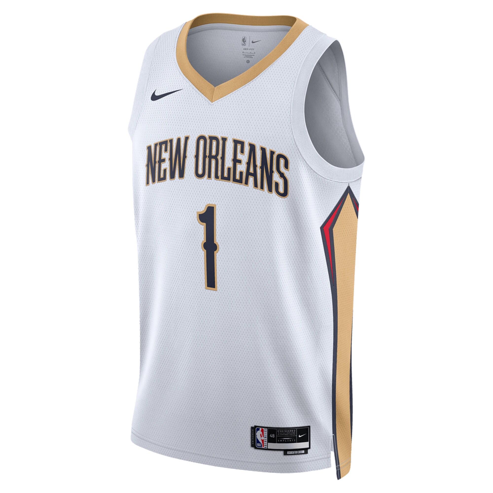 Zion Williamson New Orleans Pelicans Unisex Swingman Jersey - Association Edition - White