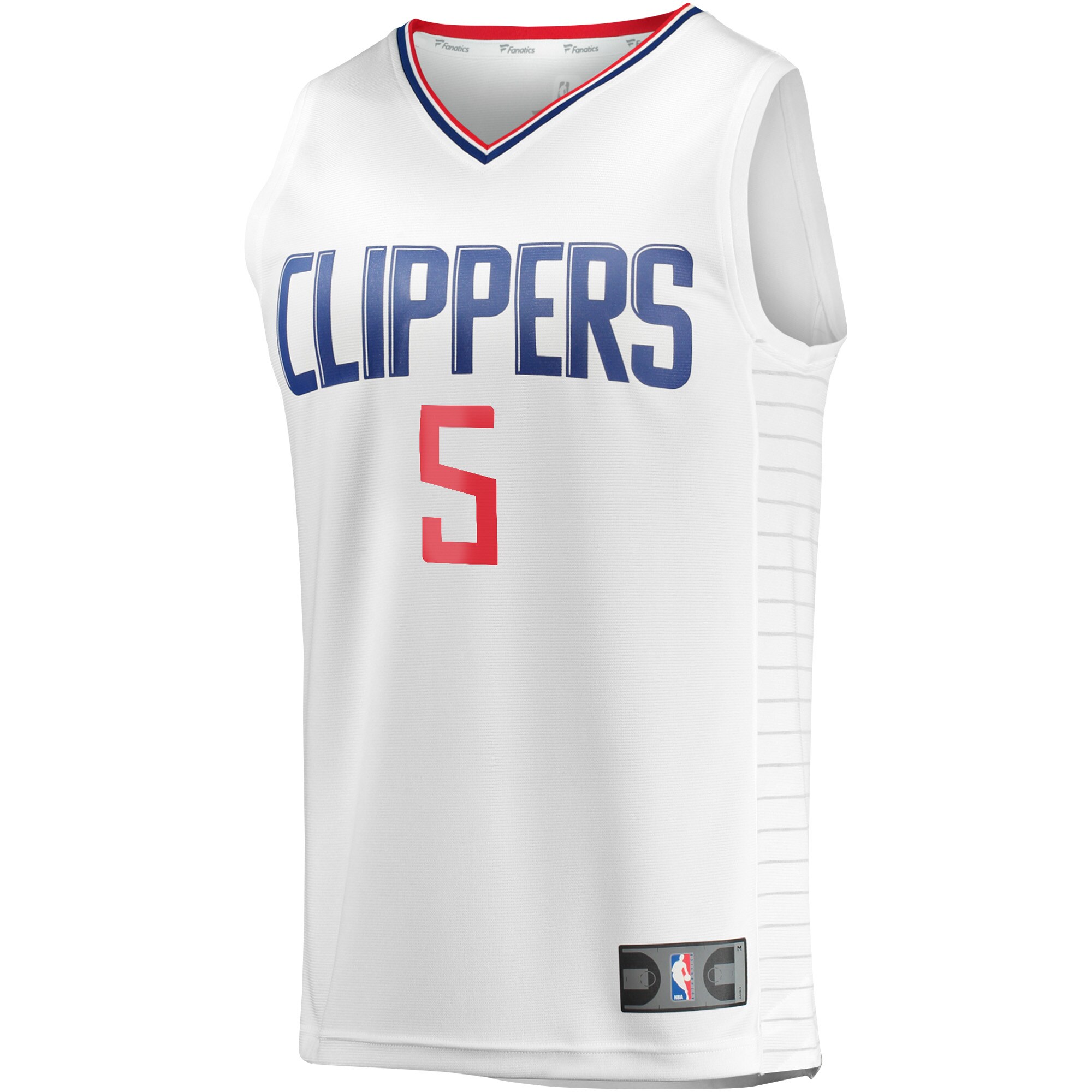 Bones Hyland LA Clippers Fanatics Fast Break Player Jersey - Association Edition - White