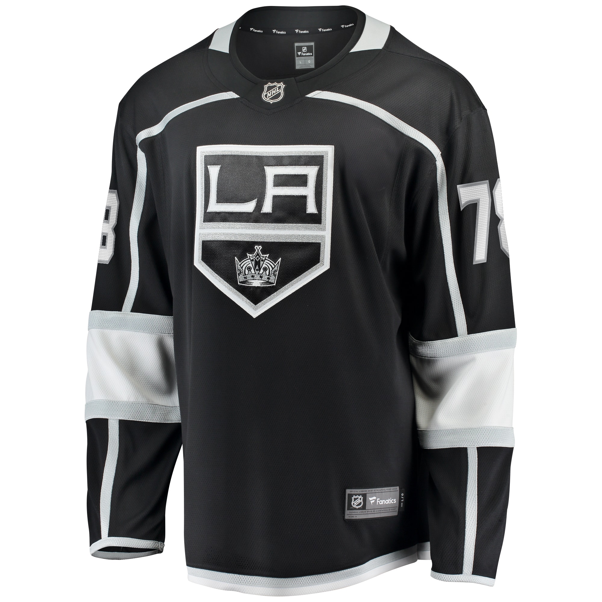 Alex Laferriere Los Angeles Kings Fanatics Home Premier Breakaway Player Jersey - Black
