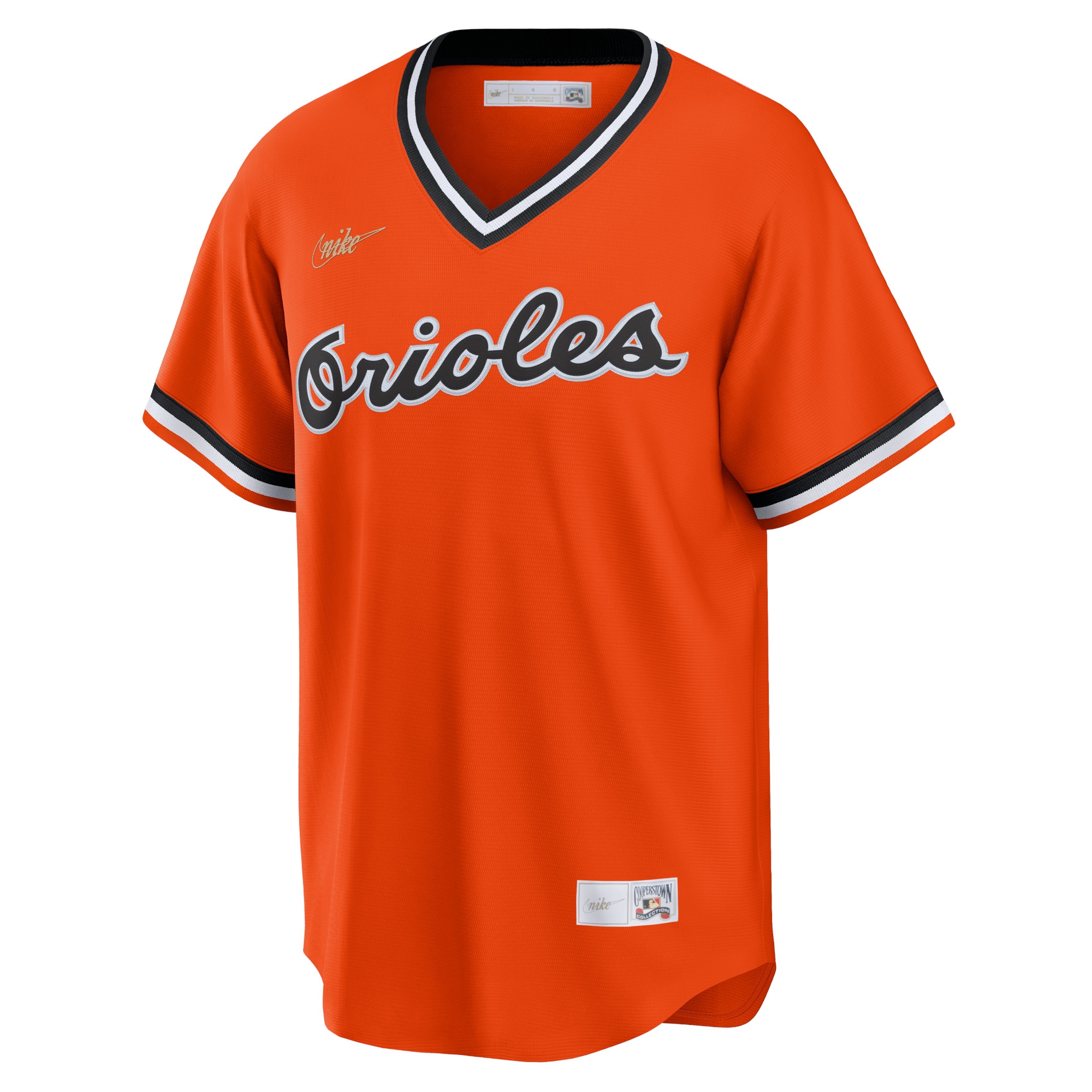 Baltimore Orioles Alternate Cooperstown Collection Team Jersey - Orange