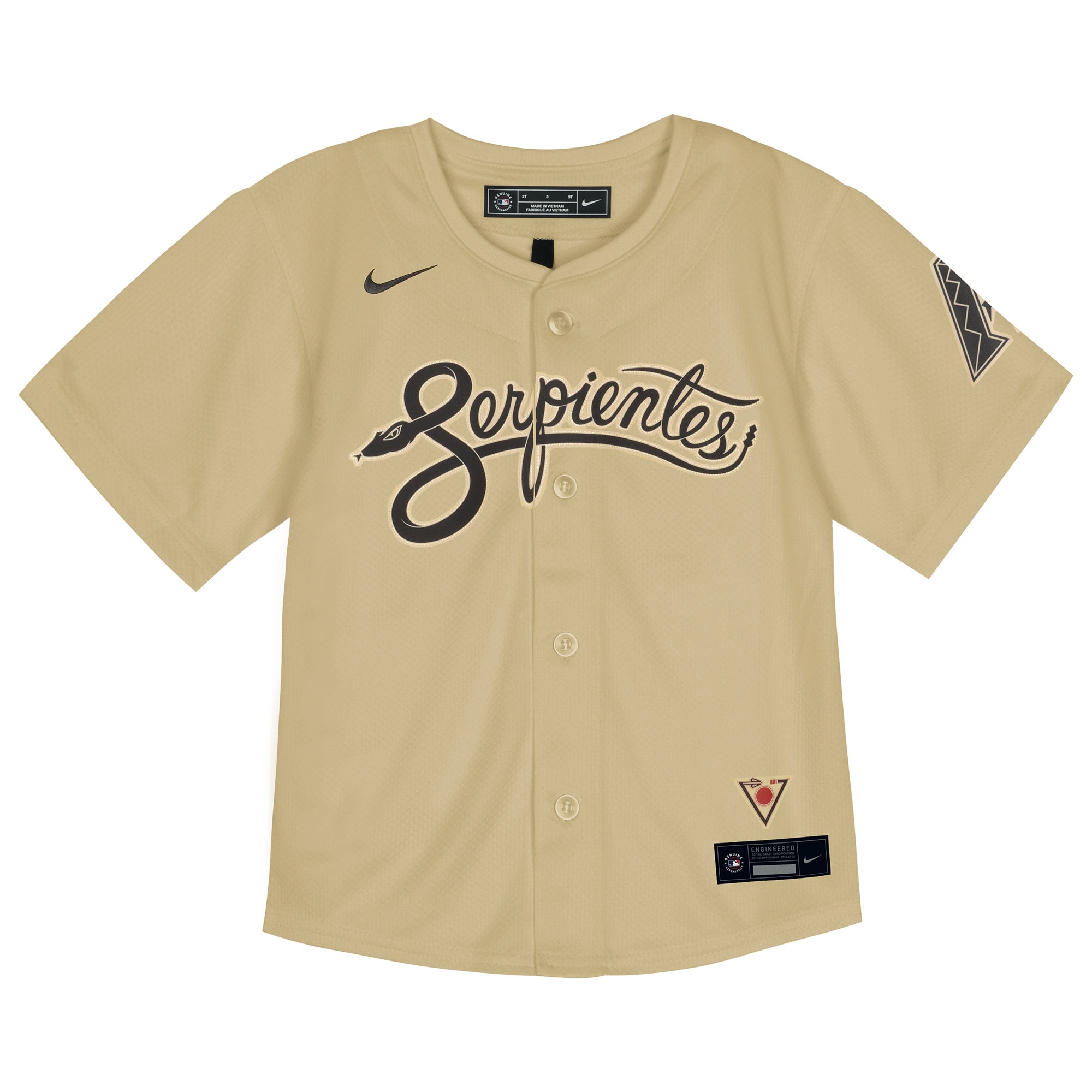 Arizona Diamondbacks  Toddler City Connect Limited Jersey - Sand