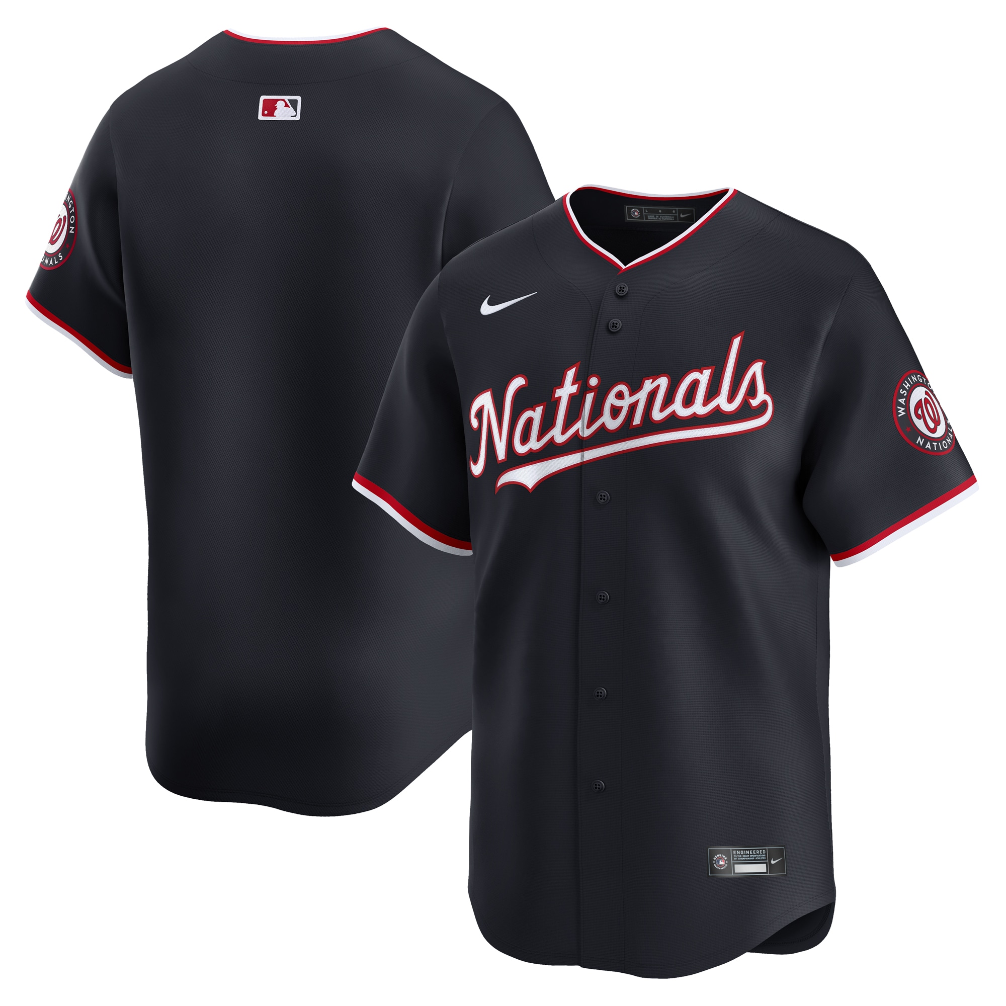 Washington Nationals   Alternate Limited Jersey Navy