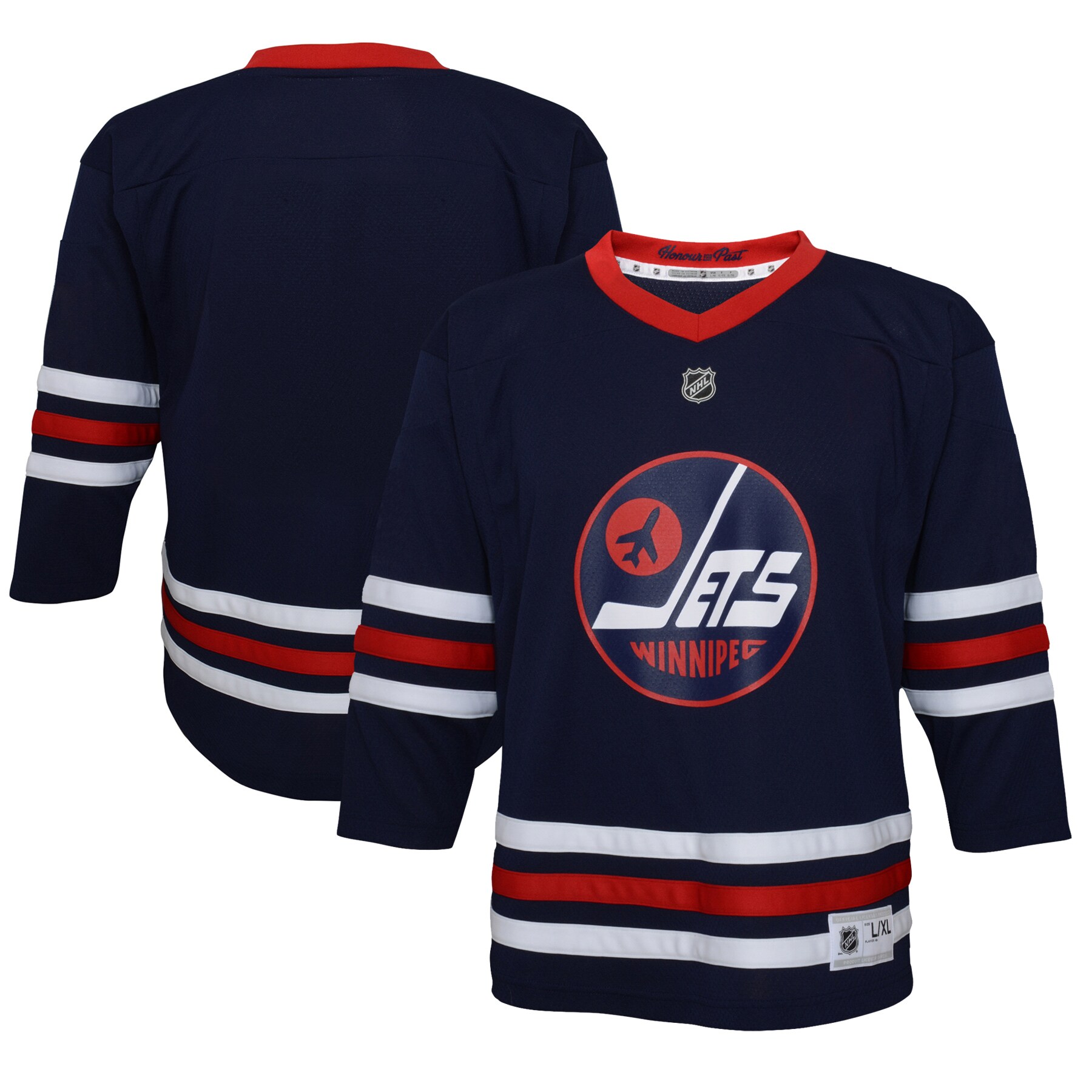 Winnipeg Jets Toddler 2021\/22 Alternate Replica Jersey - Navy