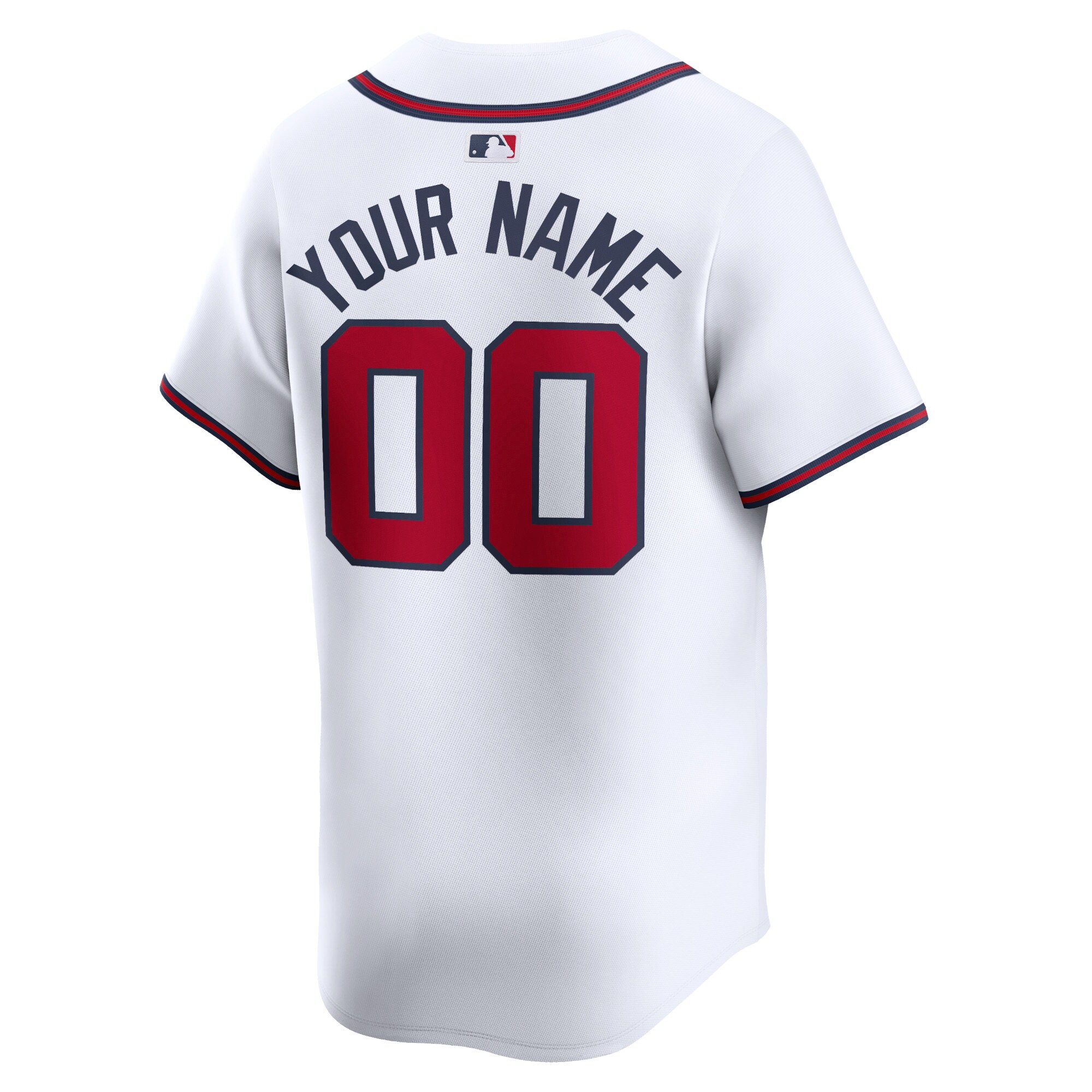 Atlanta Braves  Youth Home Limited Custom Jersey - White