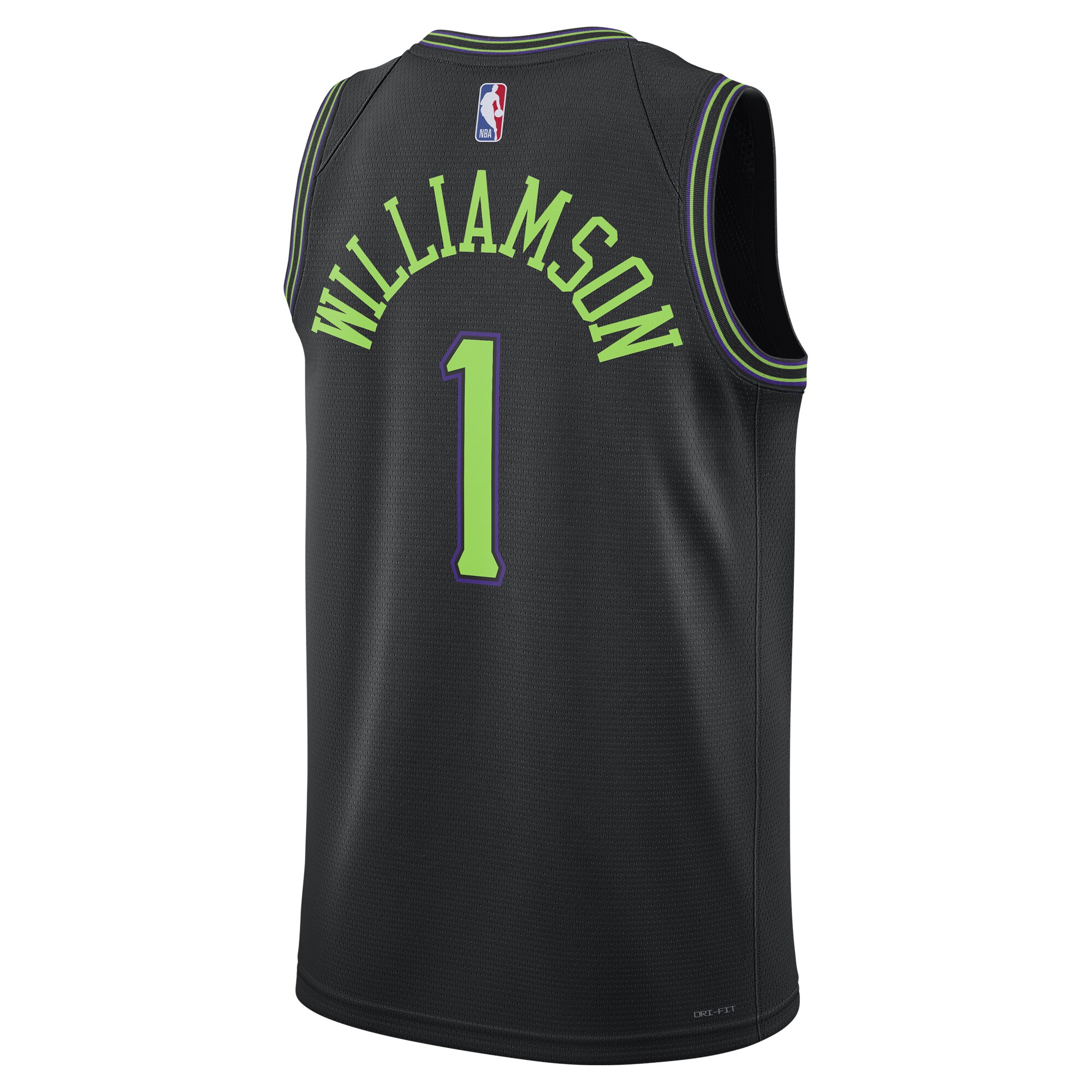Zion Williamson New Orleans Pelicans  Unisex 2023\/24 Swingman Jersey - Black - City Edition