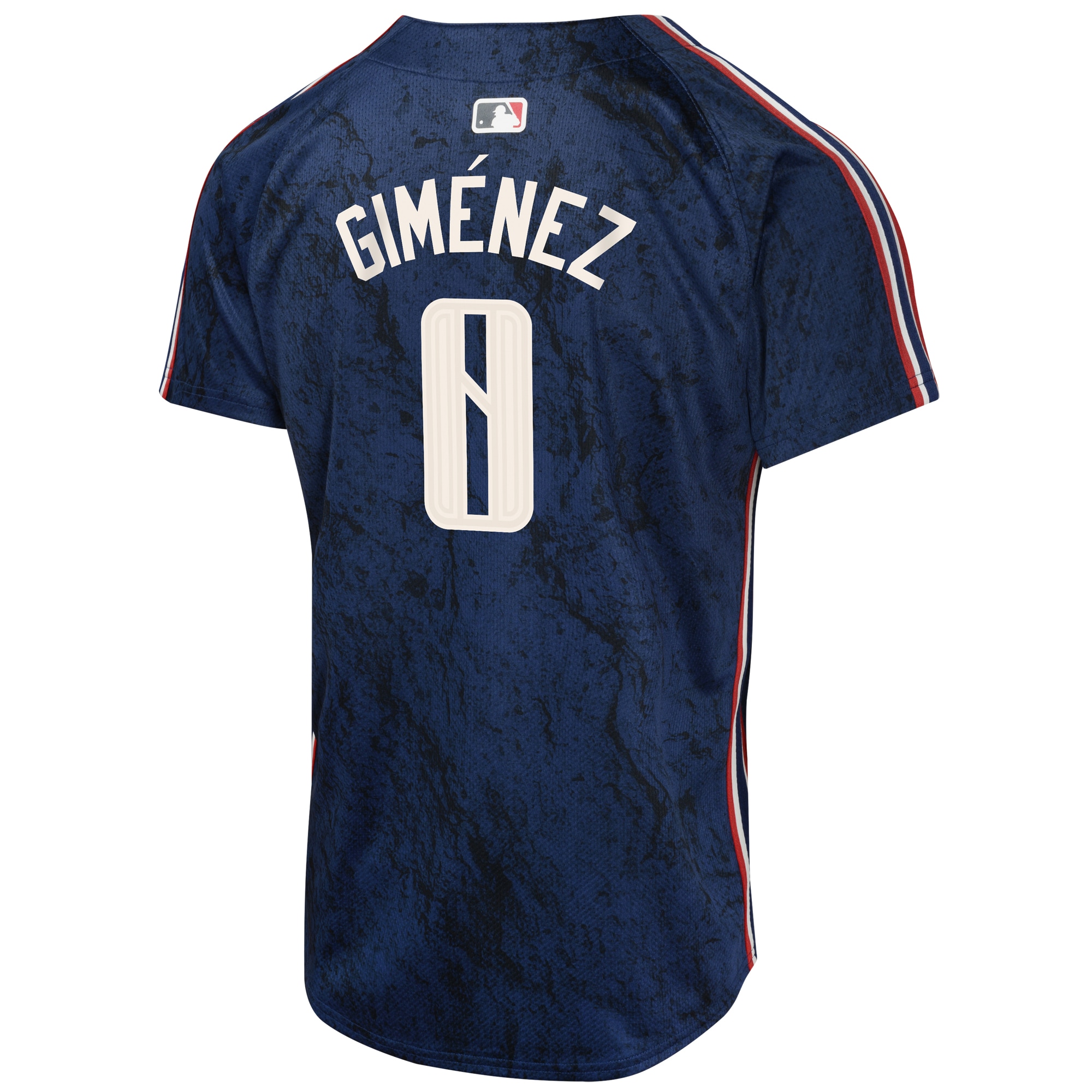 Andres Gimenez Cleveland Guardians  Youth 2024 City Connect Limited Jersey - Navy