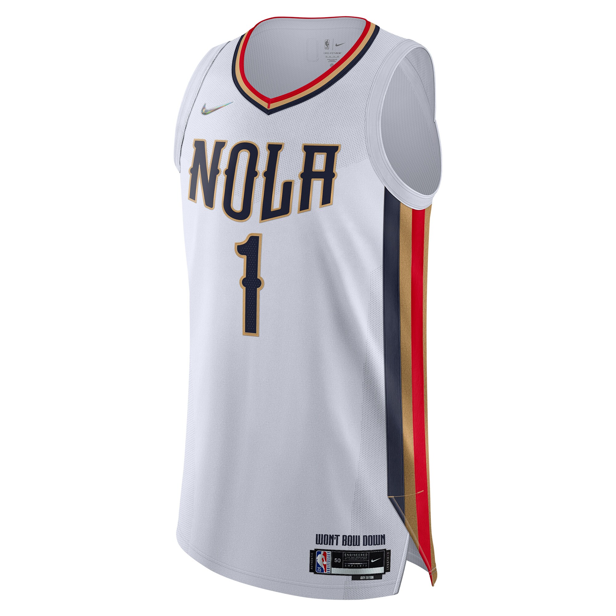 Zion Williamson New Orleans Pelicans 2021\/22 Swingman Jersey - City Edition - White