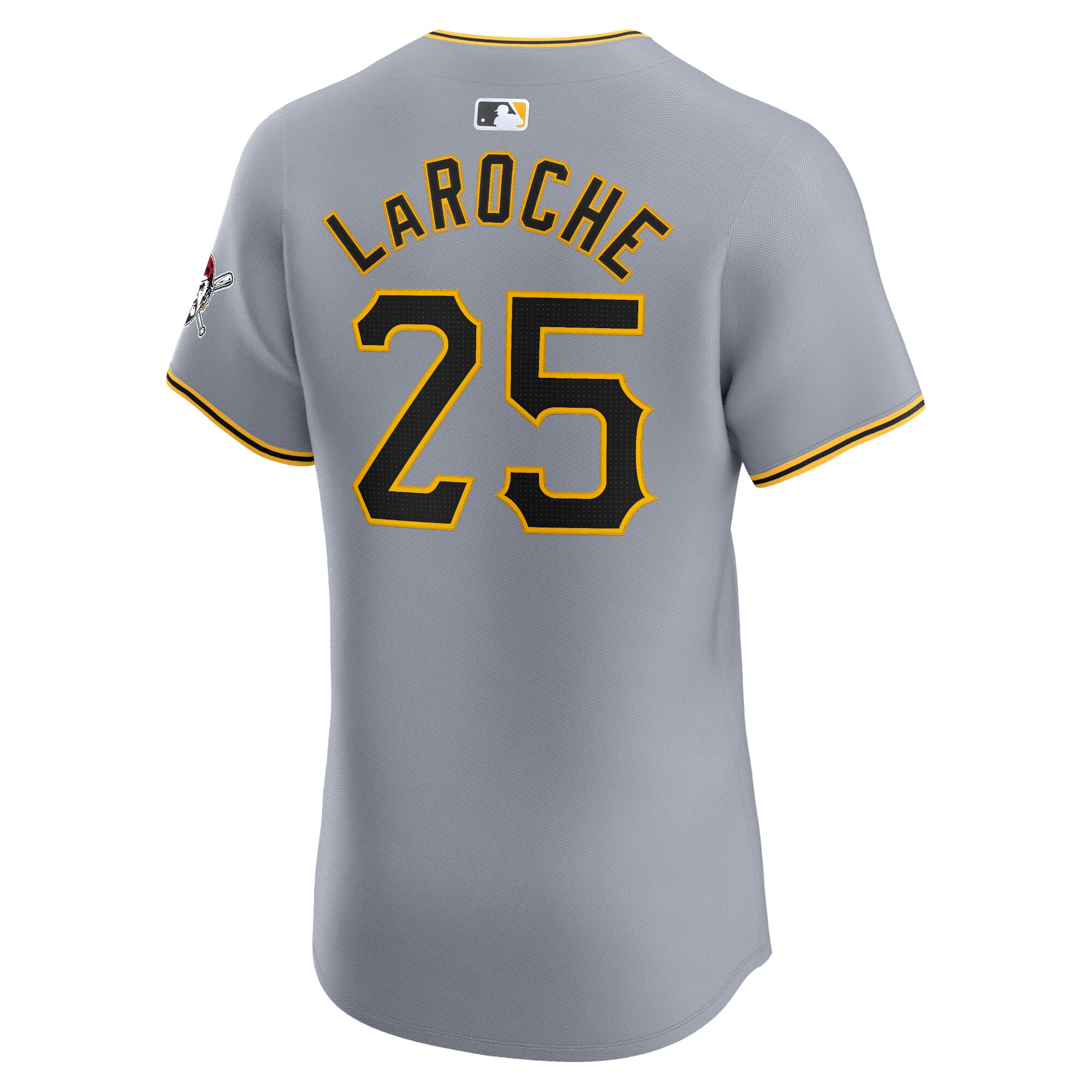 Adam LaRoche Pittsburgh Pirates  Road Elite Player Jersey - Gray