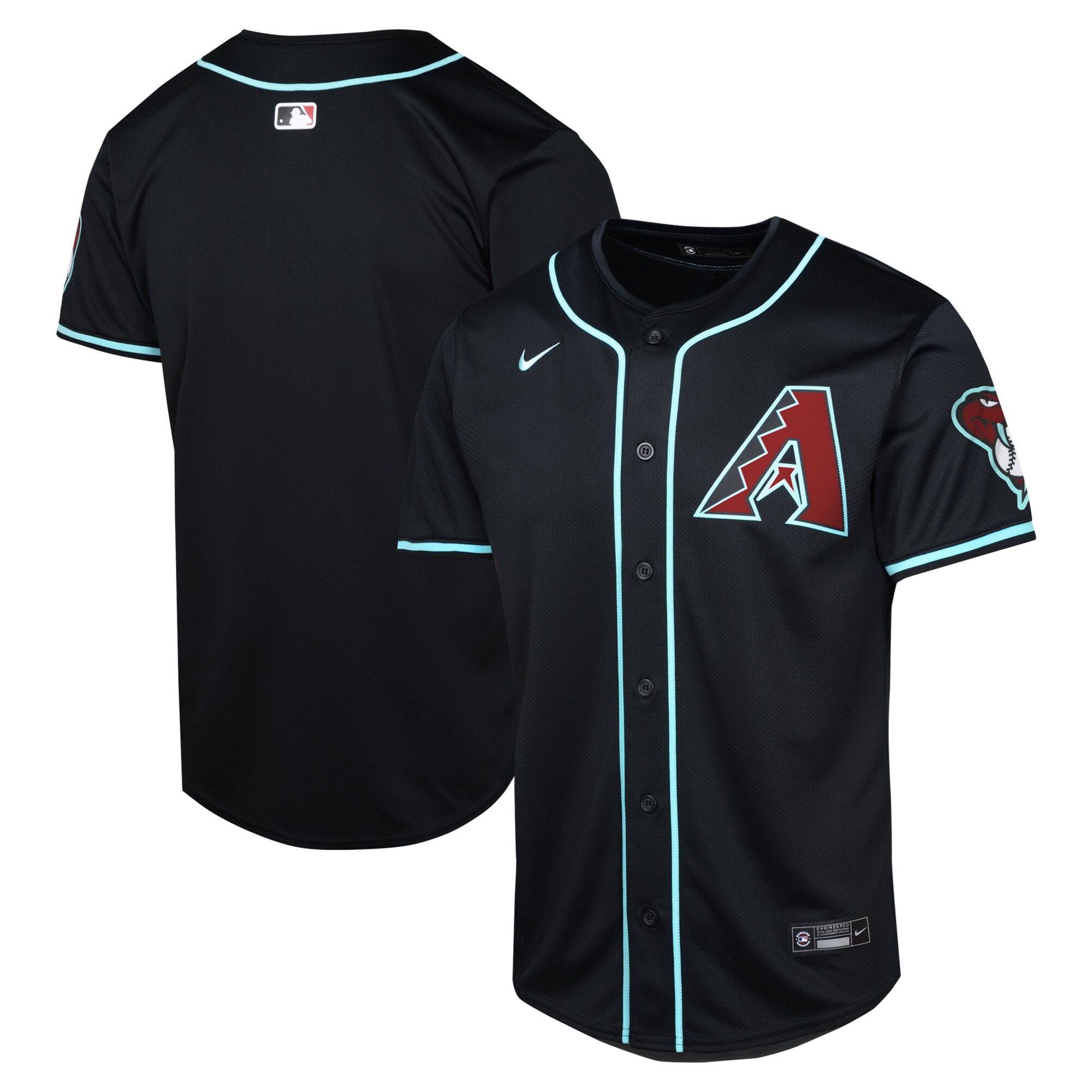Arizona Diamondbacks  Youth Alternate Limited Jersey - Black