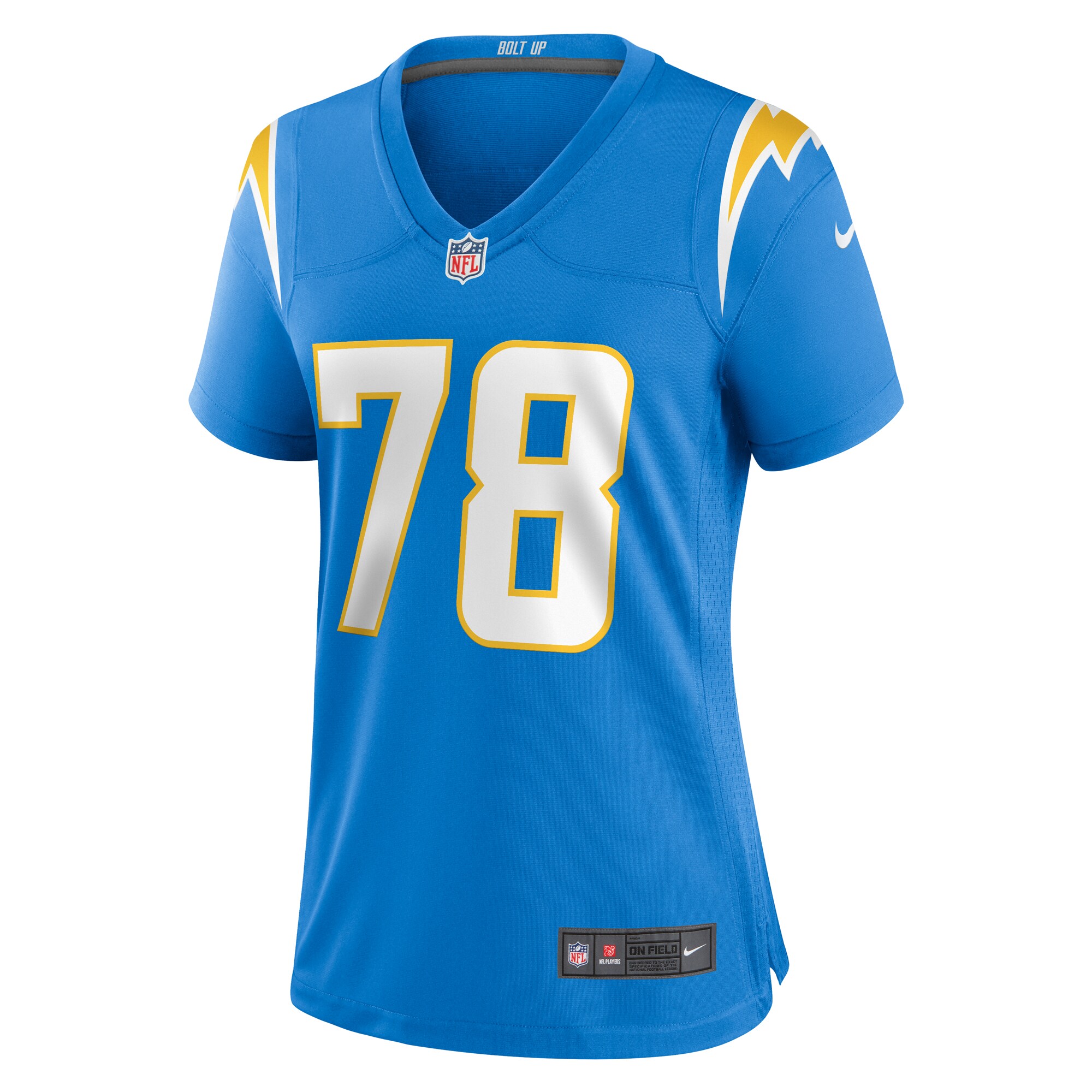 Zack Bailey Los Angeles Chargers Women's Player Game Jersey - Powder Blue