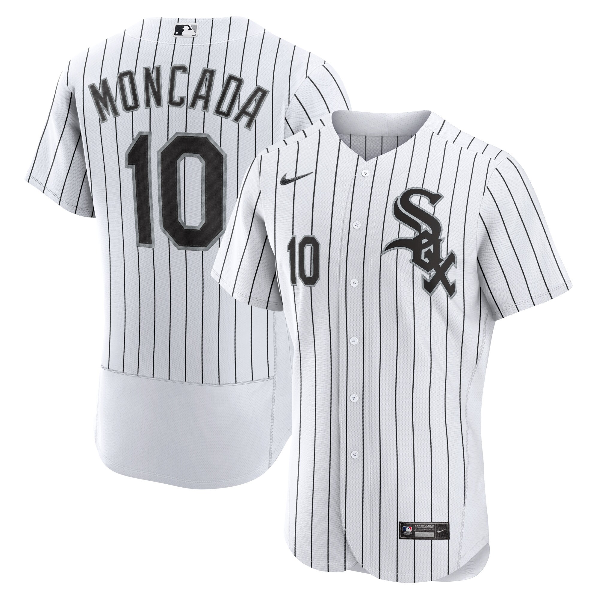Yoan Moncada Chicago White Sox  Home Authentic Player Jersey - White