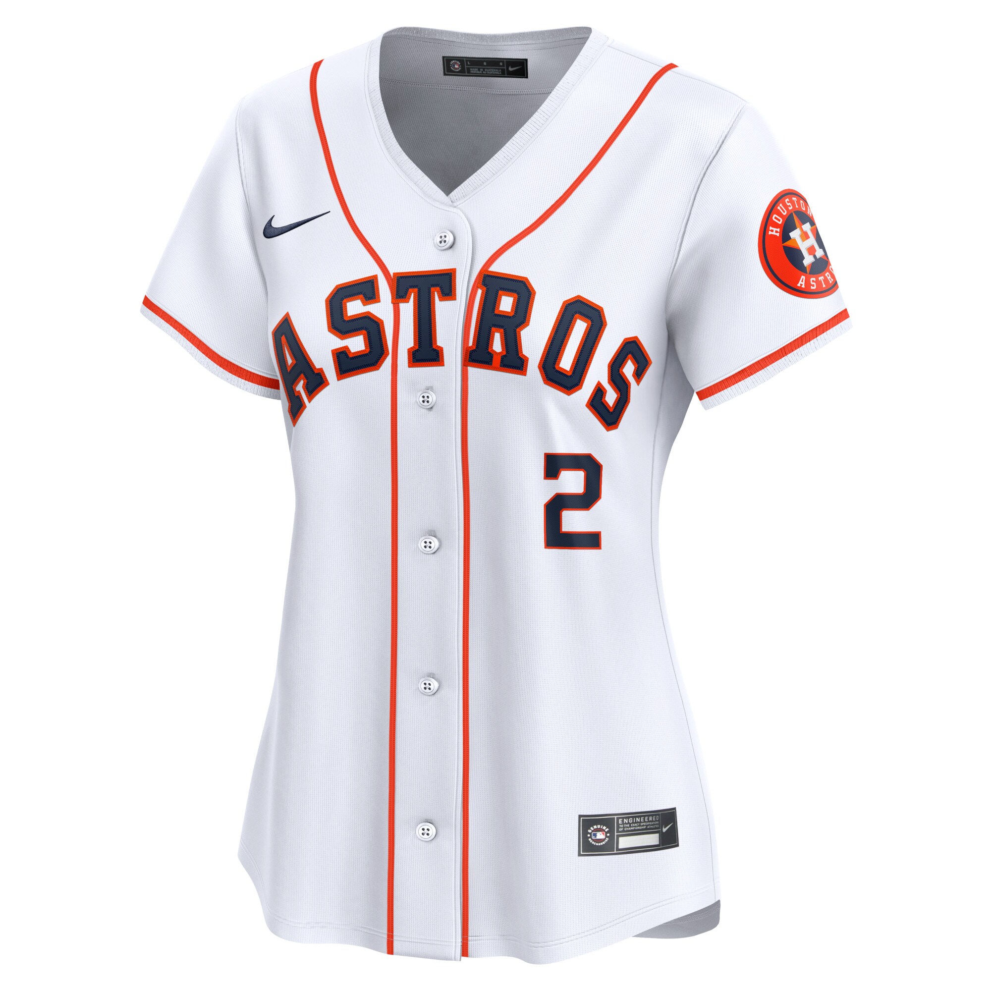 Alex Bregman Houston Astros Women's Home Limited Player Jersey - White