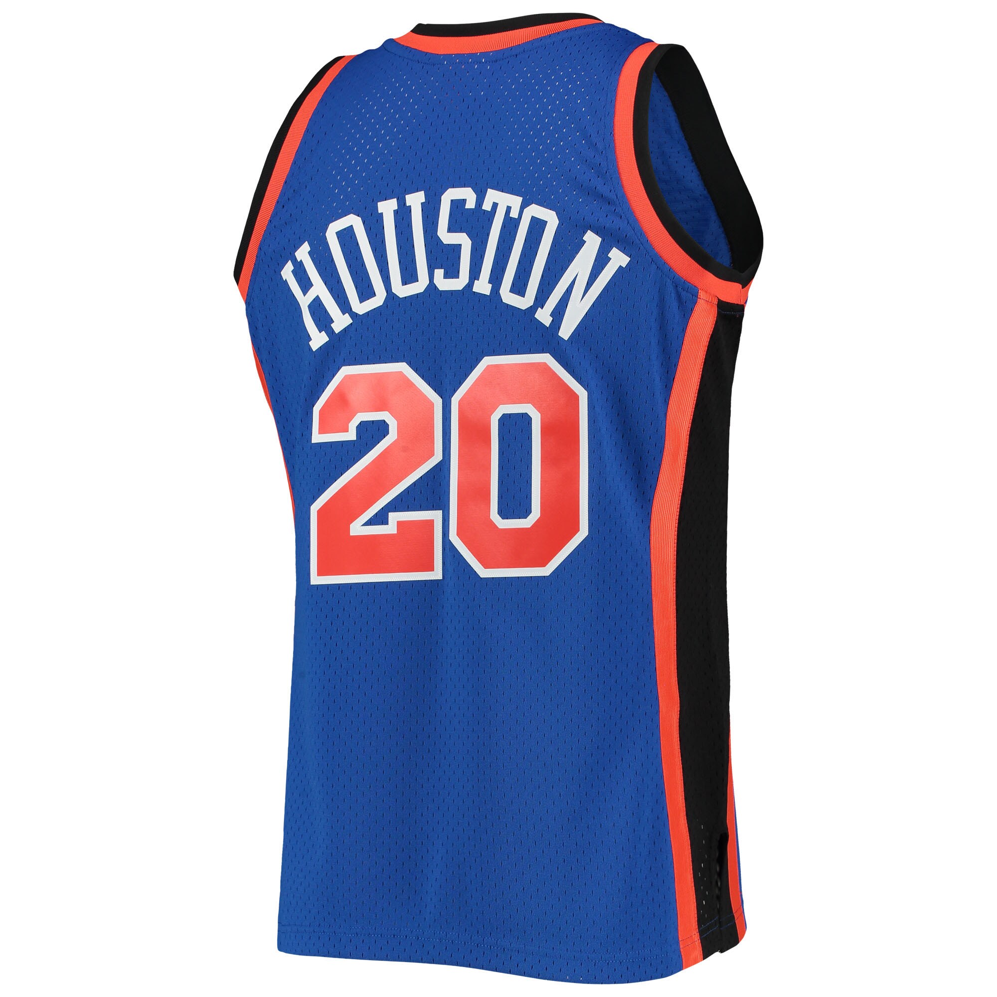 Allan Houston New York Knicks Mitchell & Ness Hardwood Classics Swingman Jersey - Blue