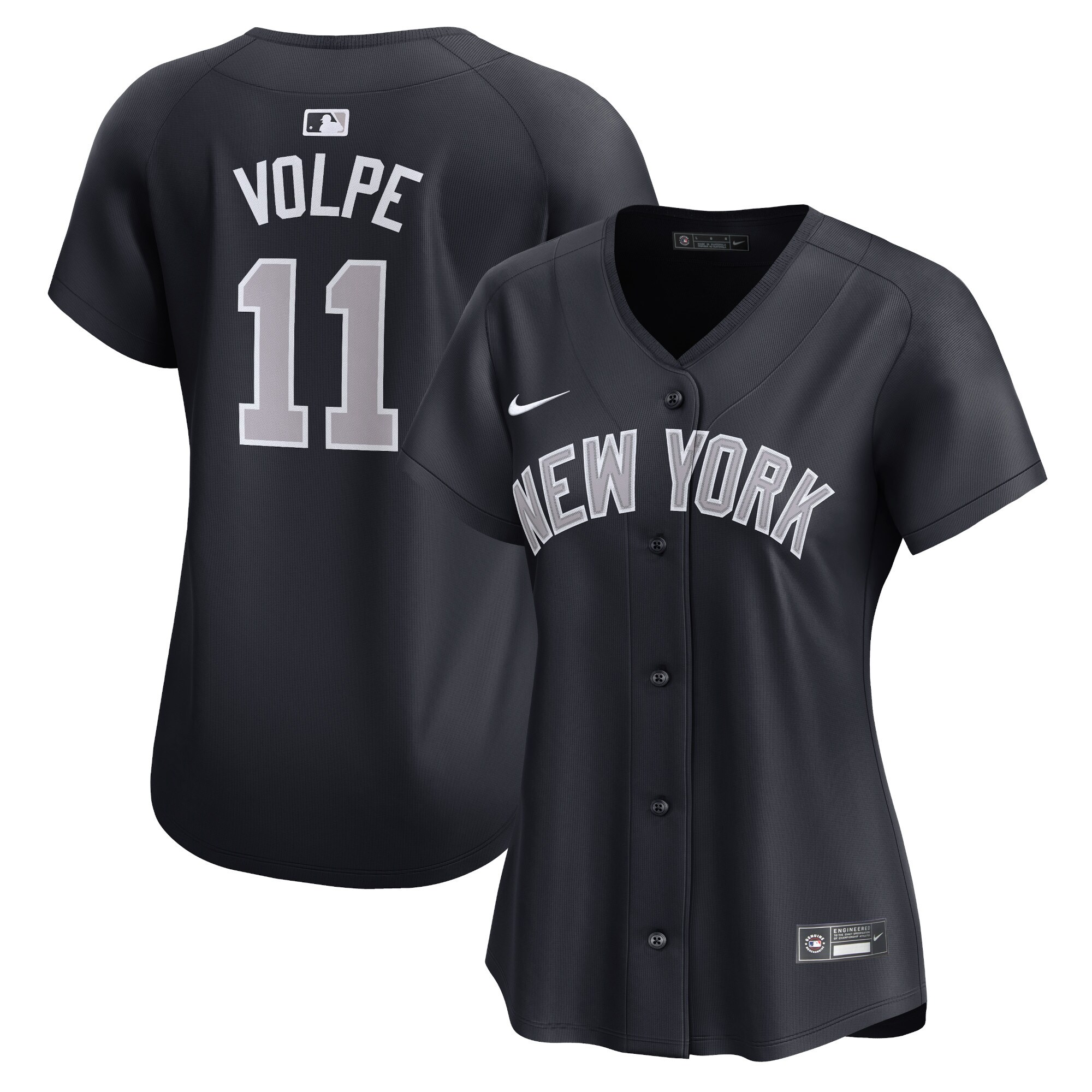 Anthony Volpe New York Yankees Women's Alternate Limited Player Jersey Navy