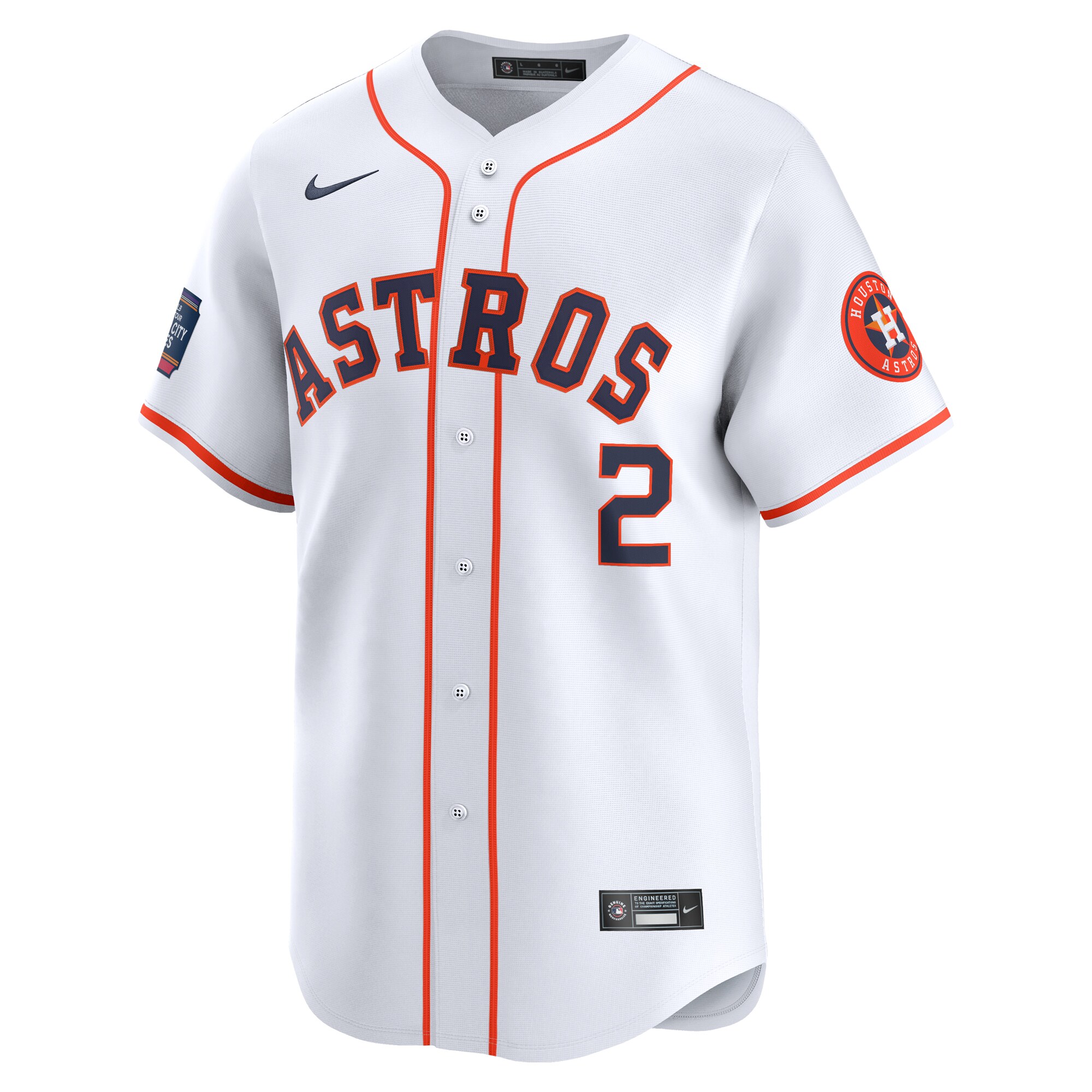 Alex Bregman Houston Astros 2024 MLB World Tour Mexico City Series Home Limited Player Jersey - White