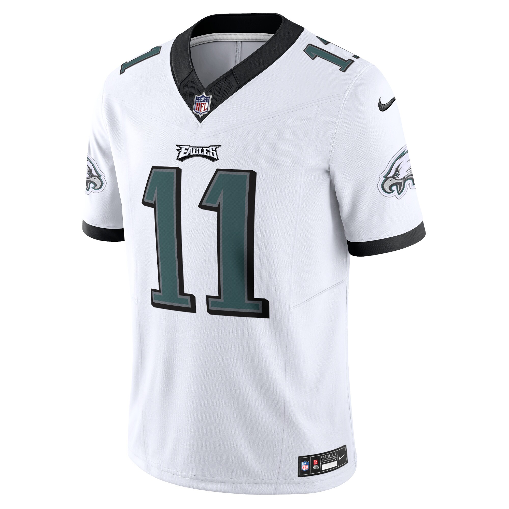 A.J. Brown Philadelphia Eagles  Vapor F.U.S.E. Limited Jersey - White