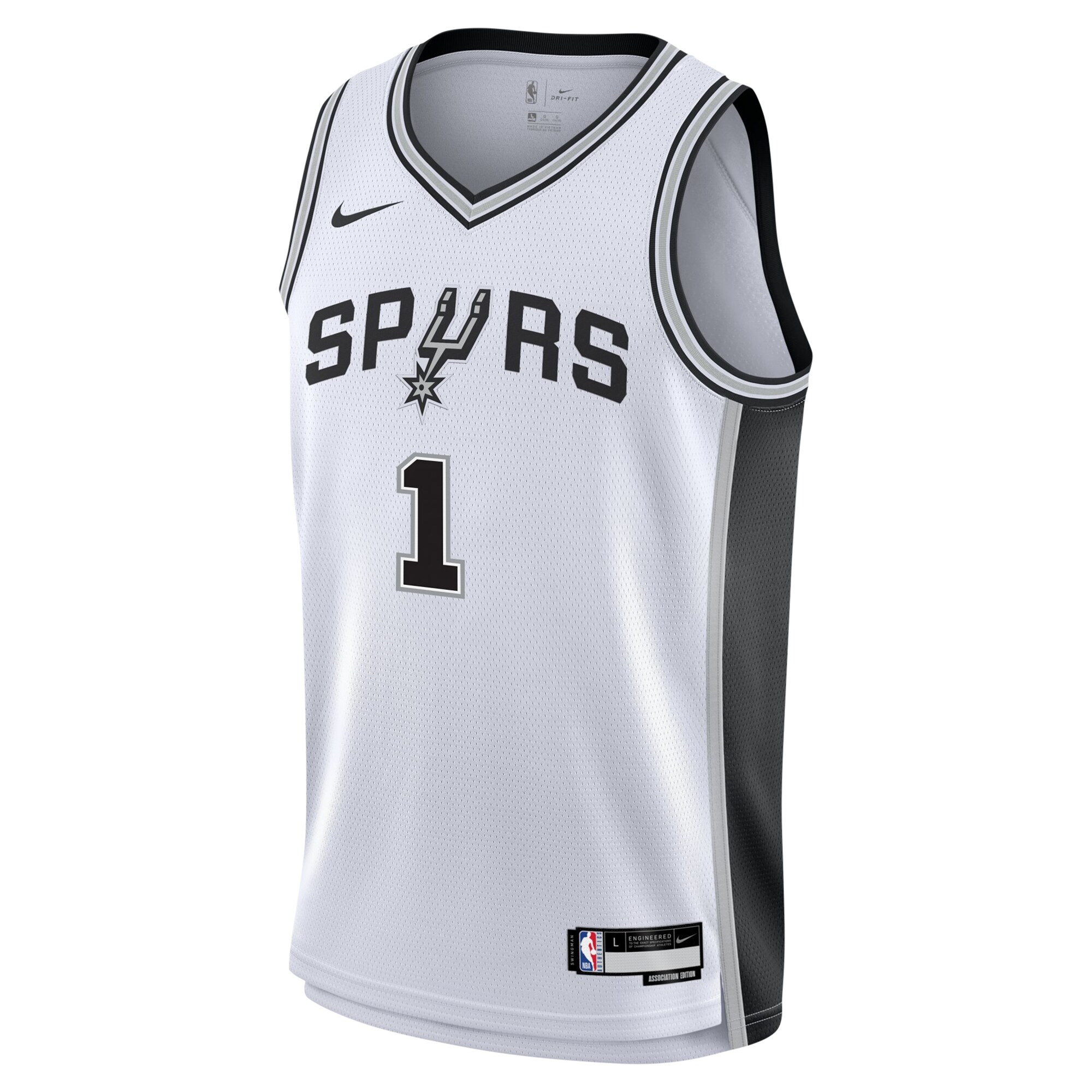 Victor Wembanyama San Antonio Spurs Youth Swingman Jersey - Association Edition - White