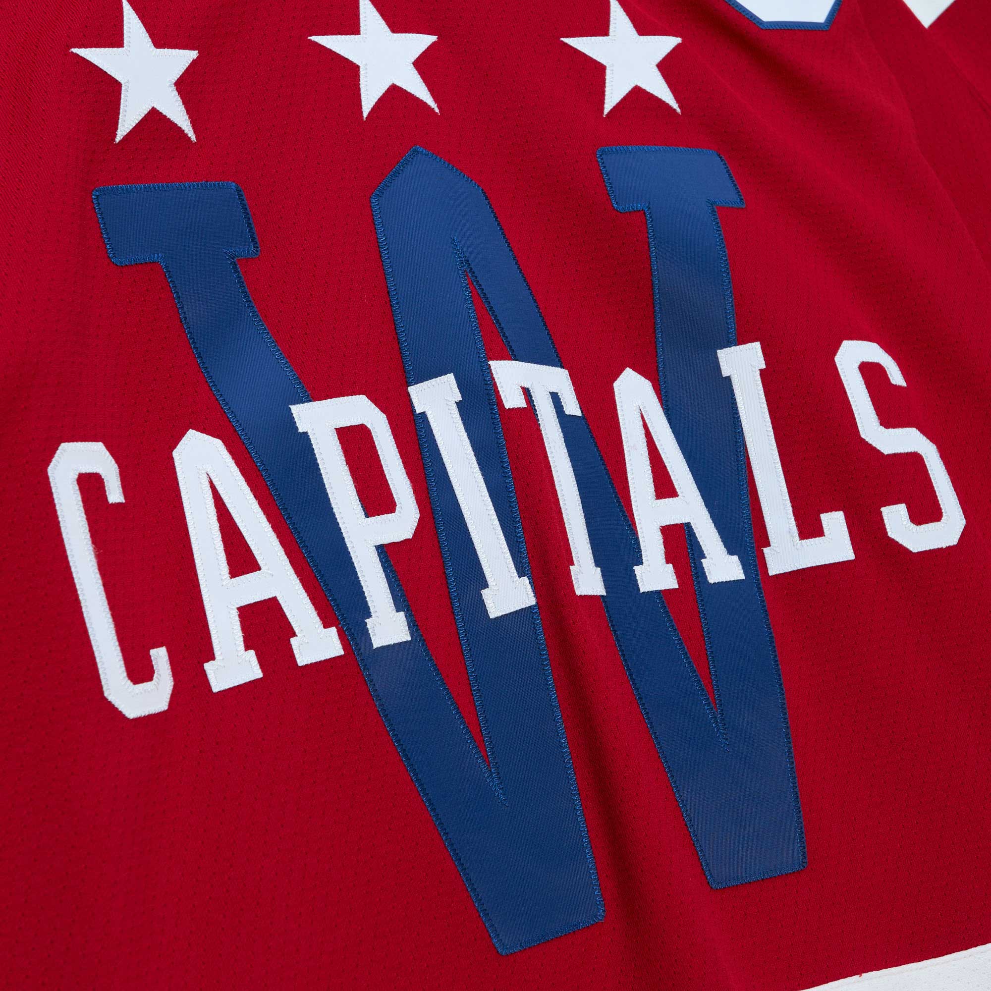 Alexander Ovechkin Washington Capitals Mitchell & Ness Captain Patch 2015 Winter Classic Blue Line Player Jersey - Red