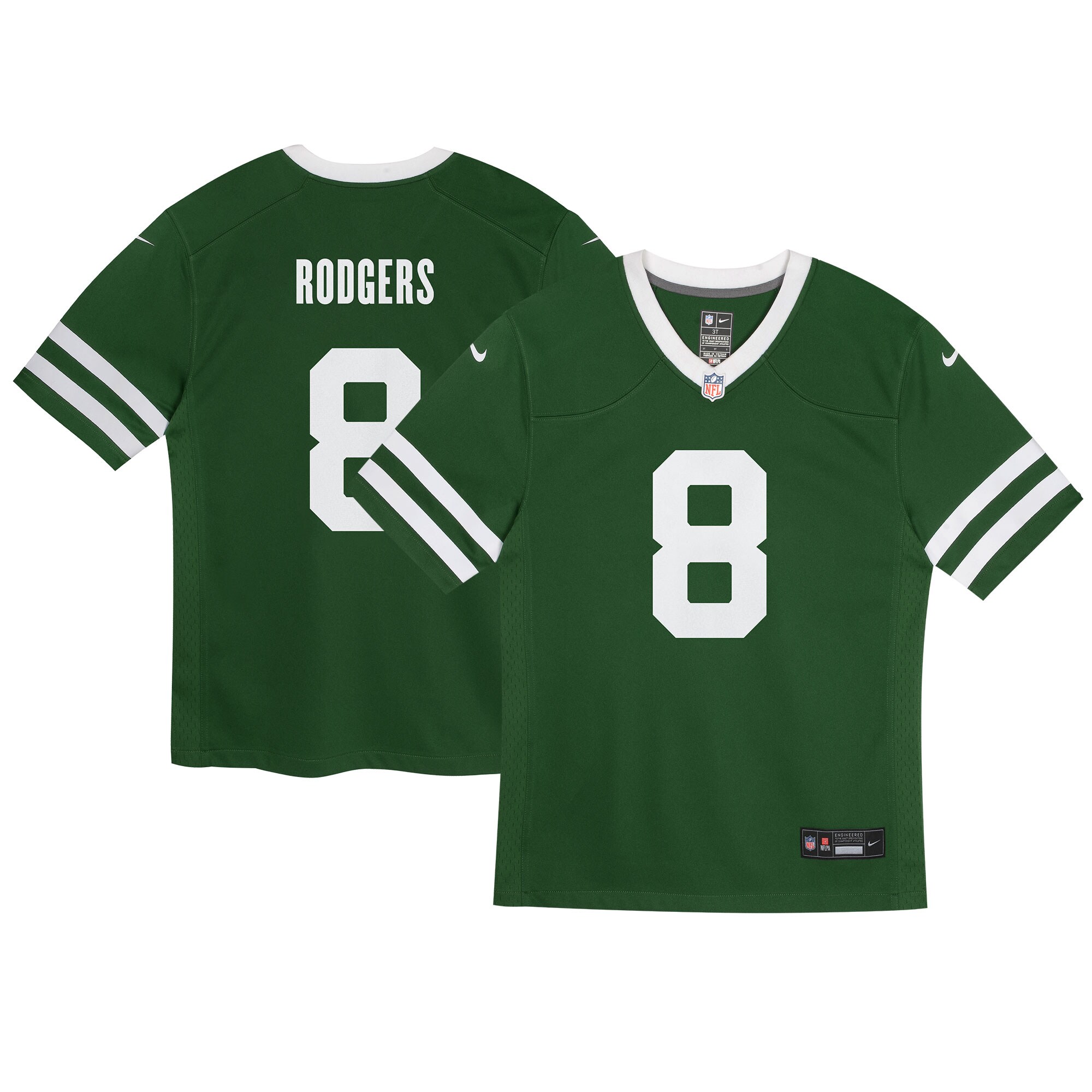 Aaron Rodgers New York Jets  Infant Game Jersey - Legacy Green